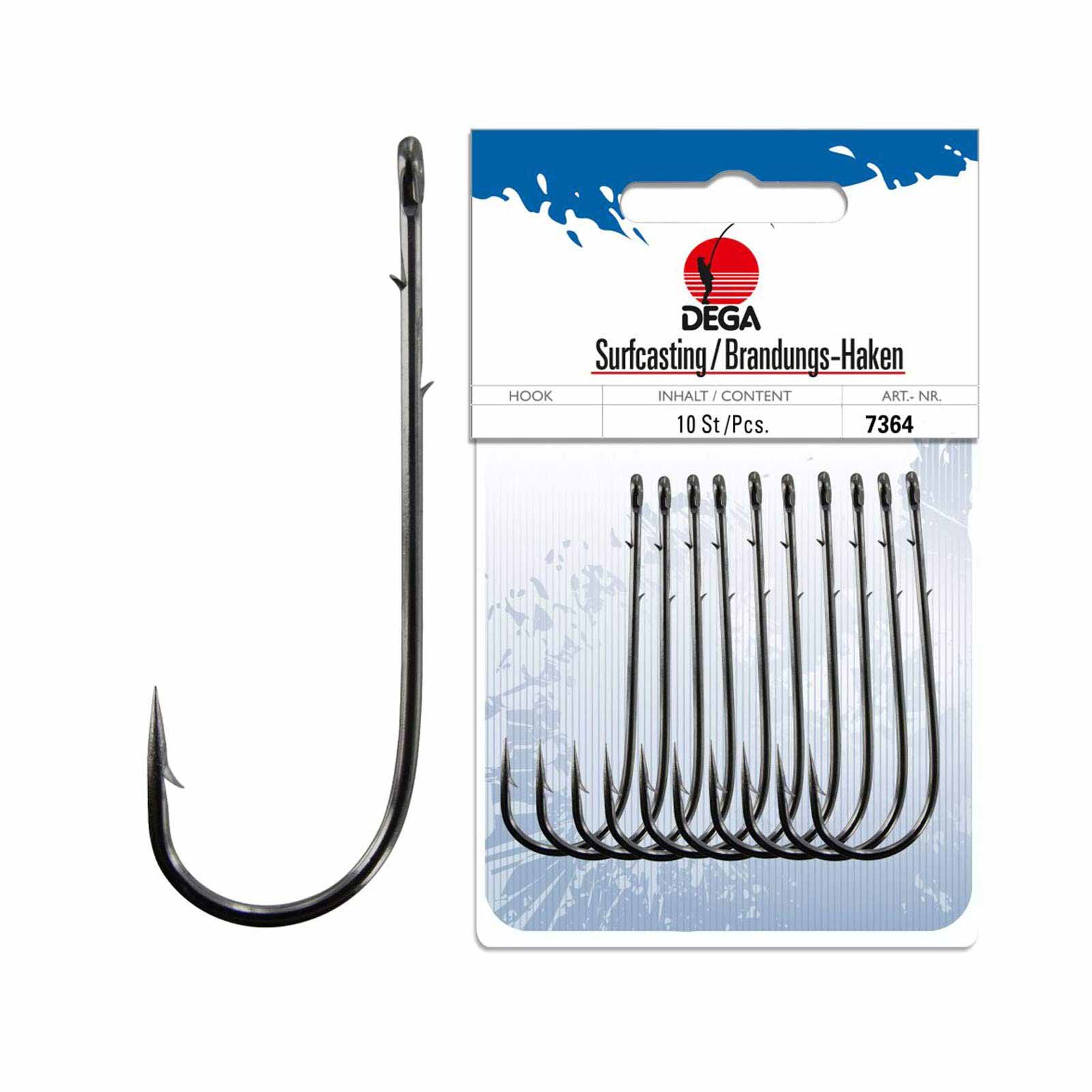  Dega Surfcasting Brandungshaken 10Stk.