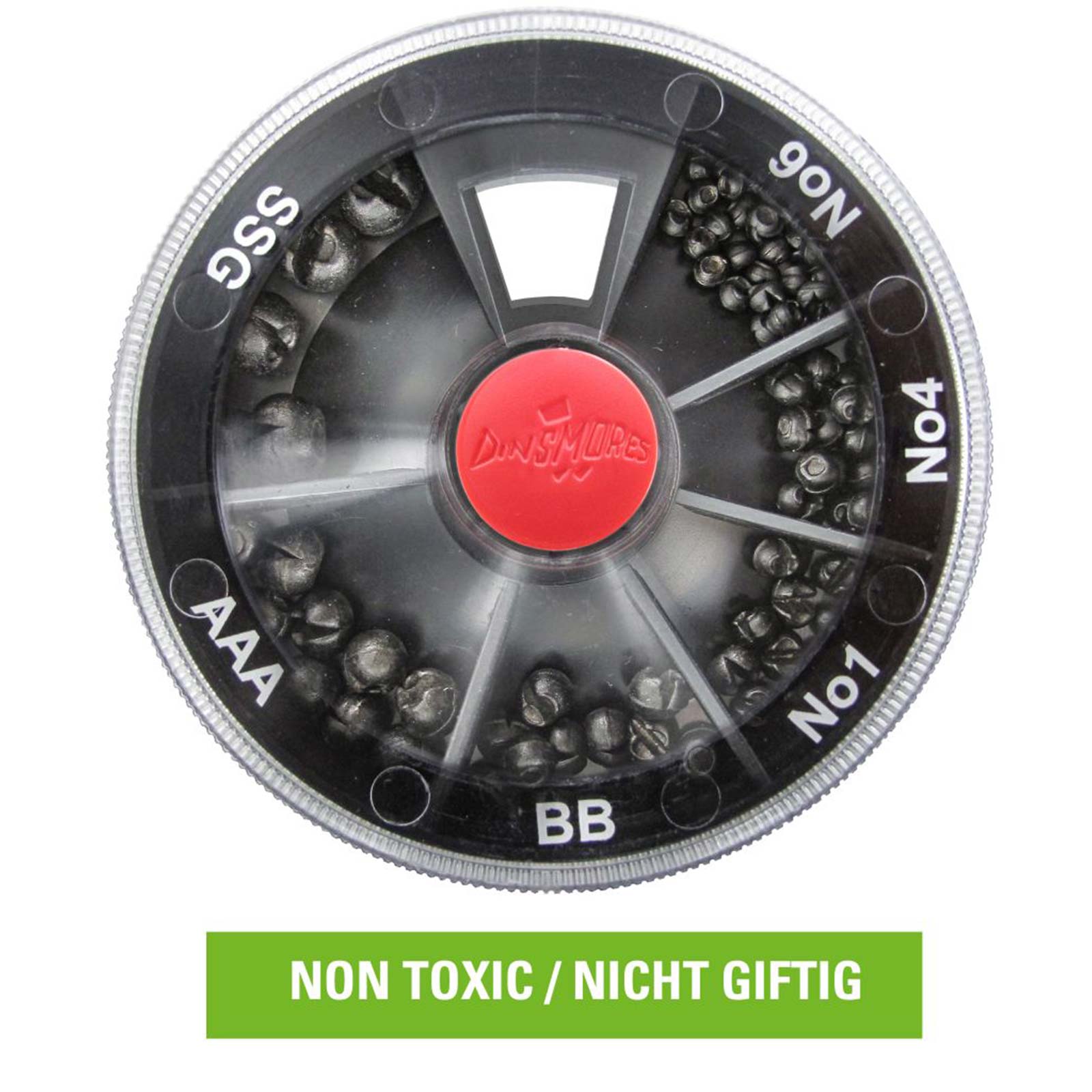 Jenzi Non Toxic 6 Fächer Schrot Sortiment