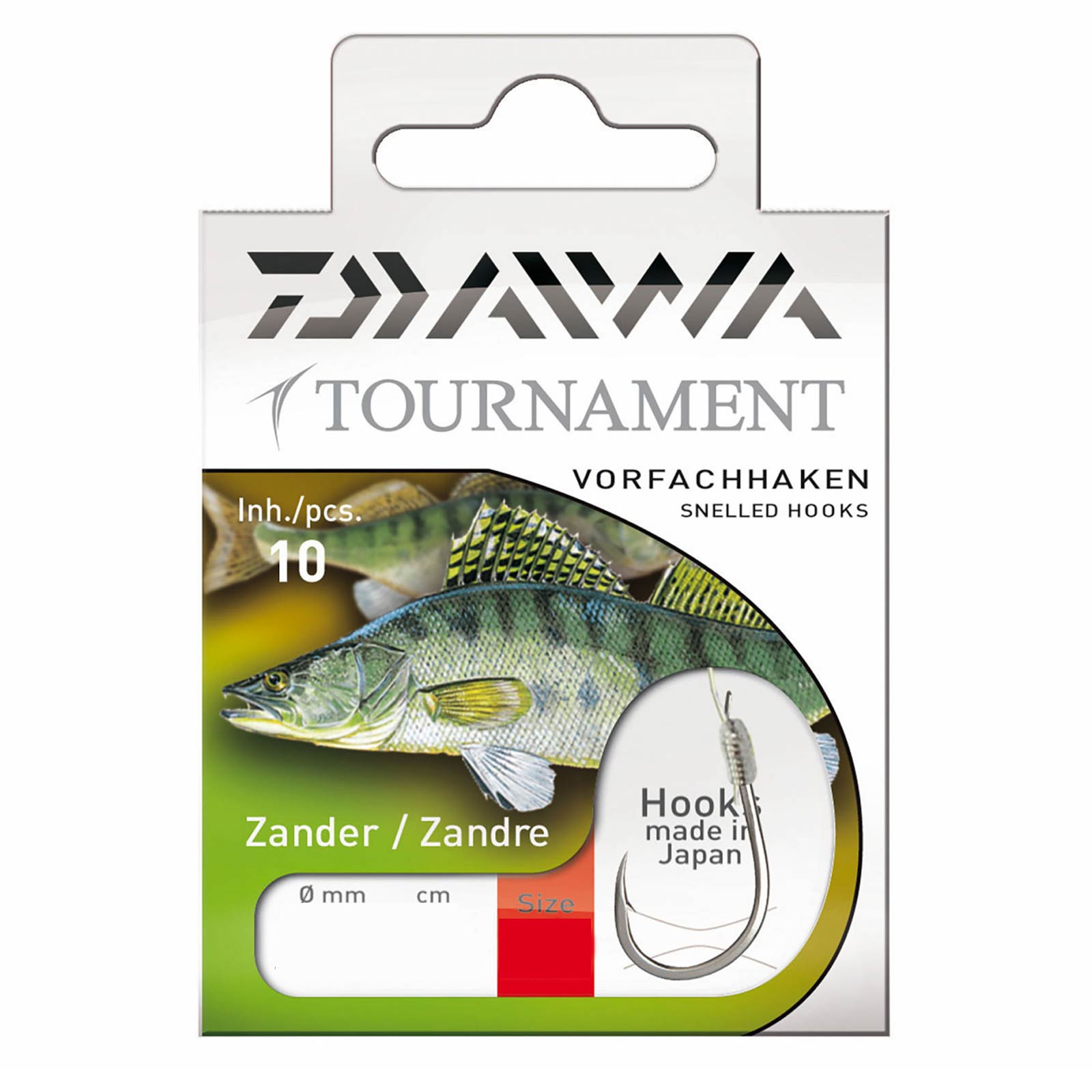 Daiwa Tournament Zanderhaken Gebundene Vorfachhaken