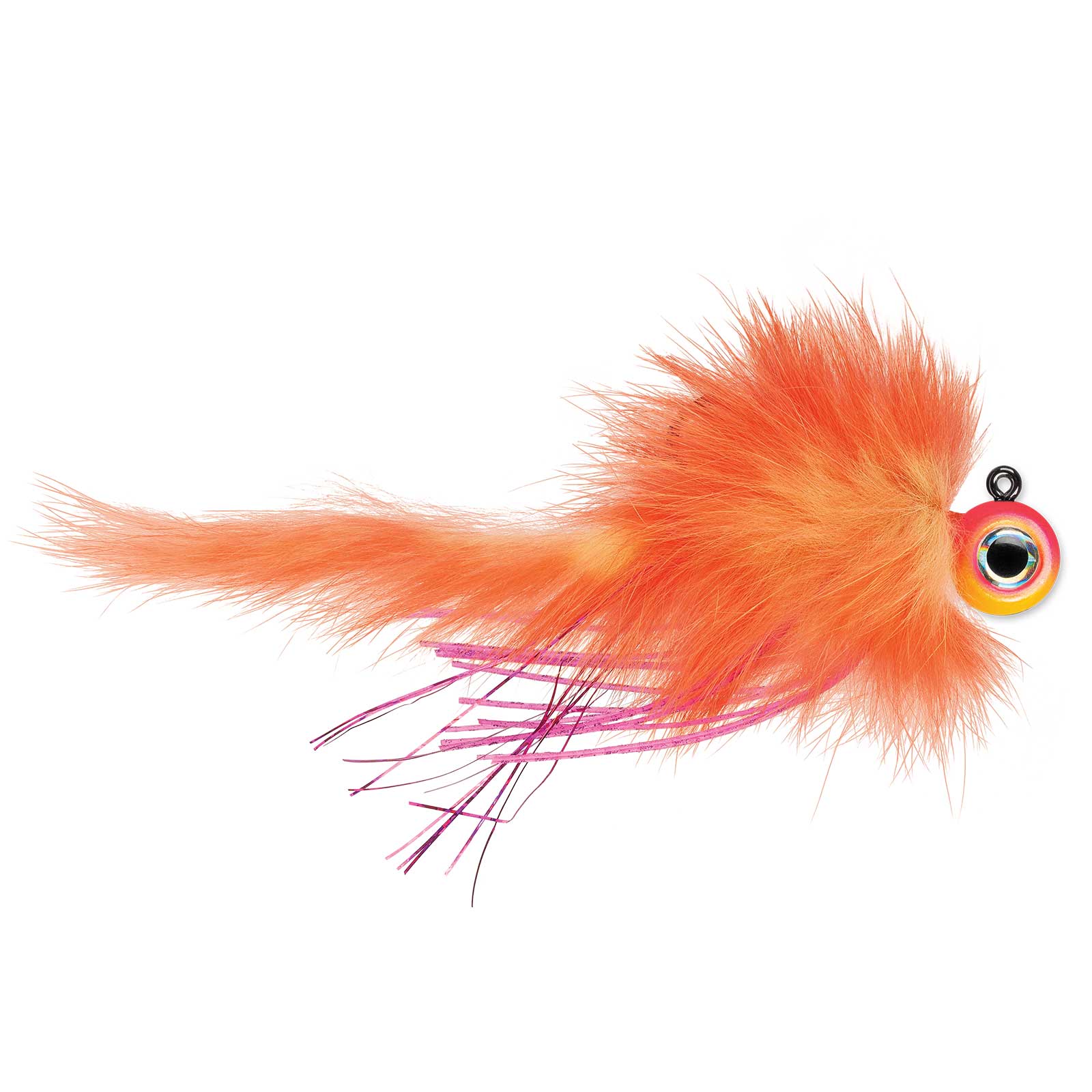 VMC Twitchin Jig Glow Shrimp Cocktail UV X1 Vertikal-Jigkopf