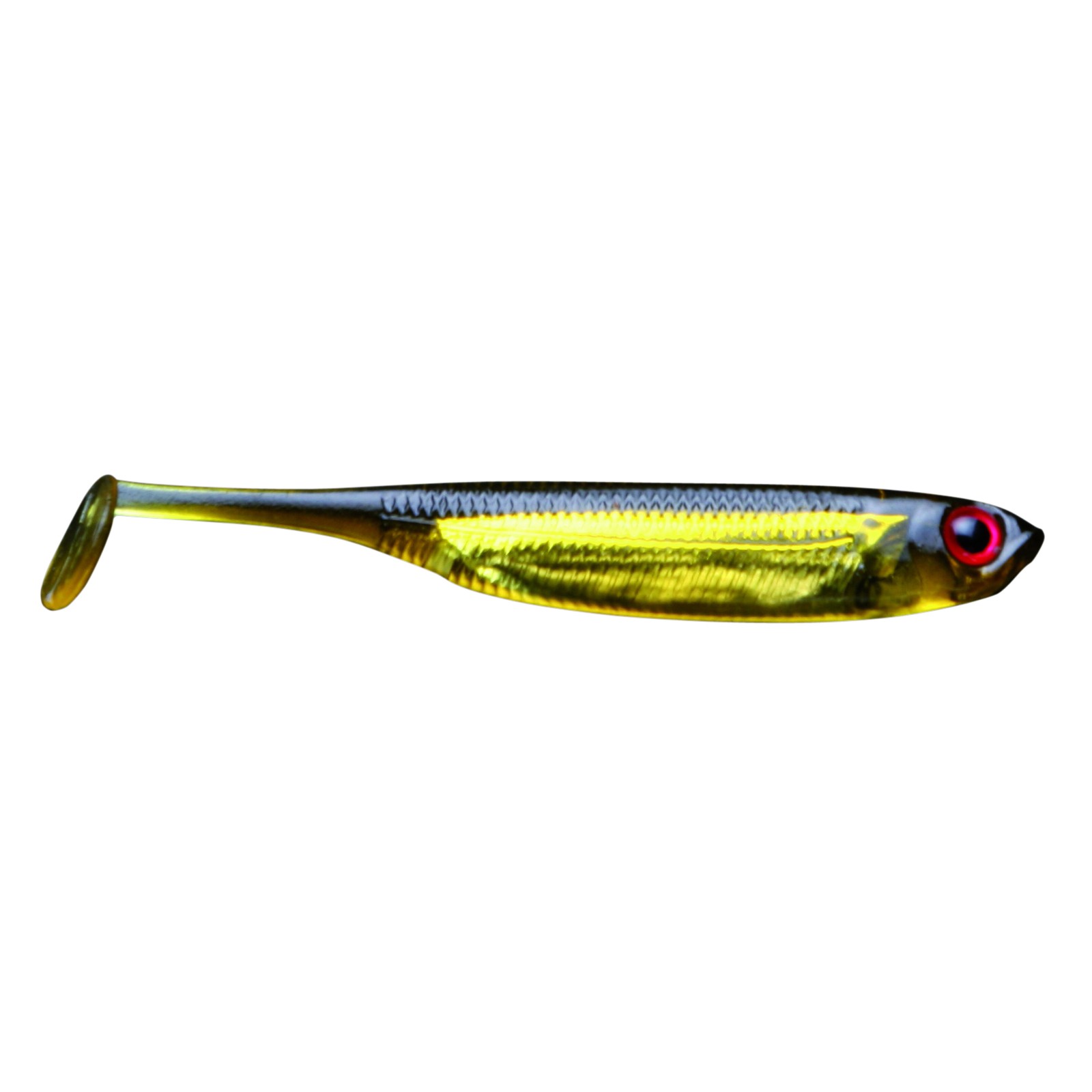 Jackson Mini Shad Gold Ayu Gummifisch