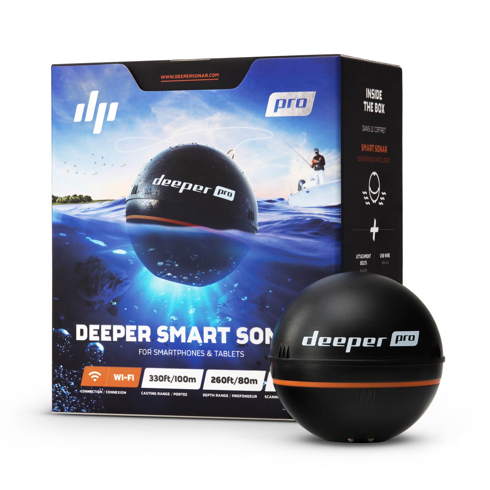 Deeper Pro Fishfinder Echolot