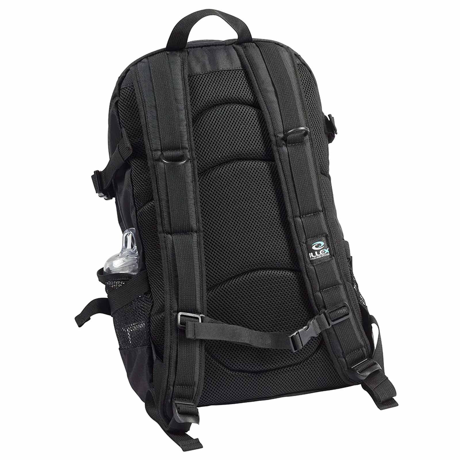 ILLEX Back Bag Black 36L Angelrucksack Detail