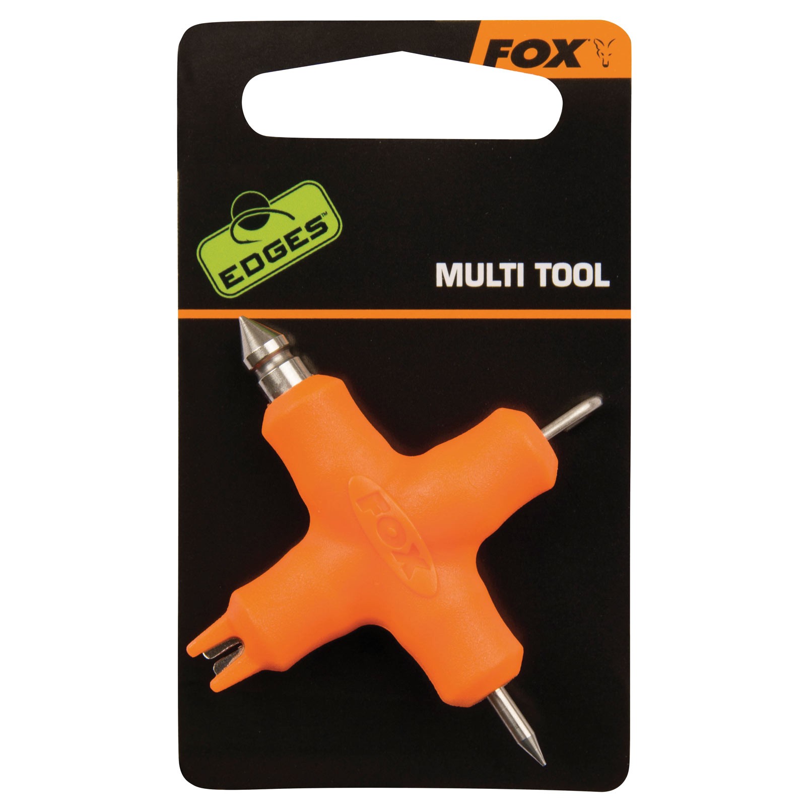 Fox Edges Micro Multi Tool Orange Karpfenangeln Zubehör