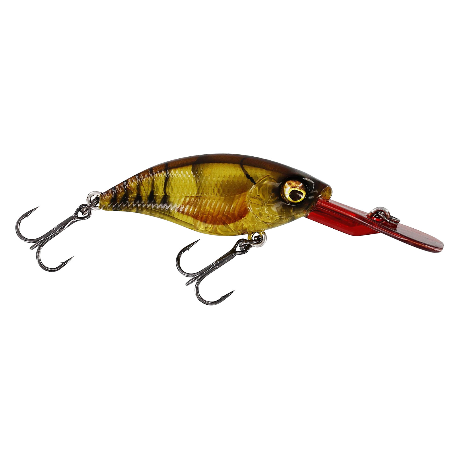 Westin Buzzbite Crankbait Suspending Clear Brown Craw Wobbler 