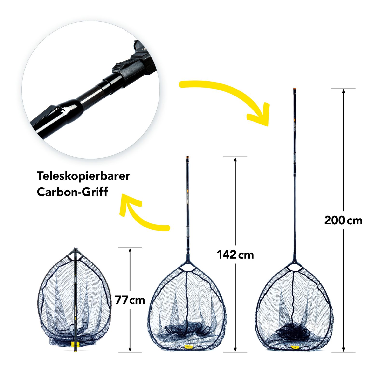 Lieblingsköder Allround Kescher Ultraboost Detail 2