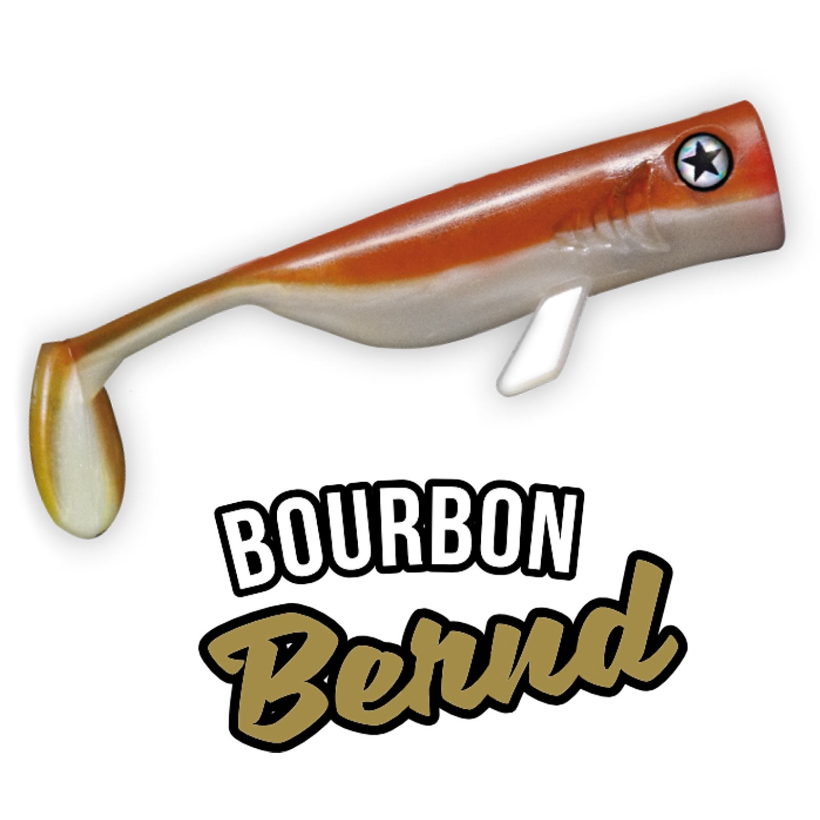 LMAB Drunk Bait 16cm Bourbon Bernd 2 Stk. Gummifisch