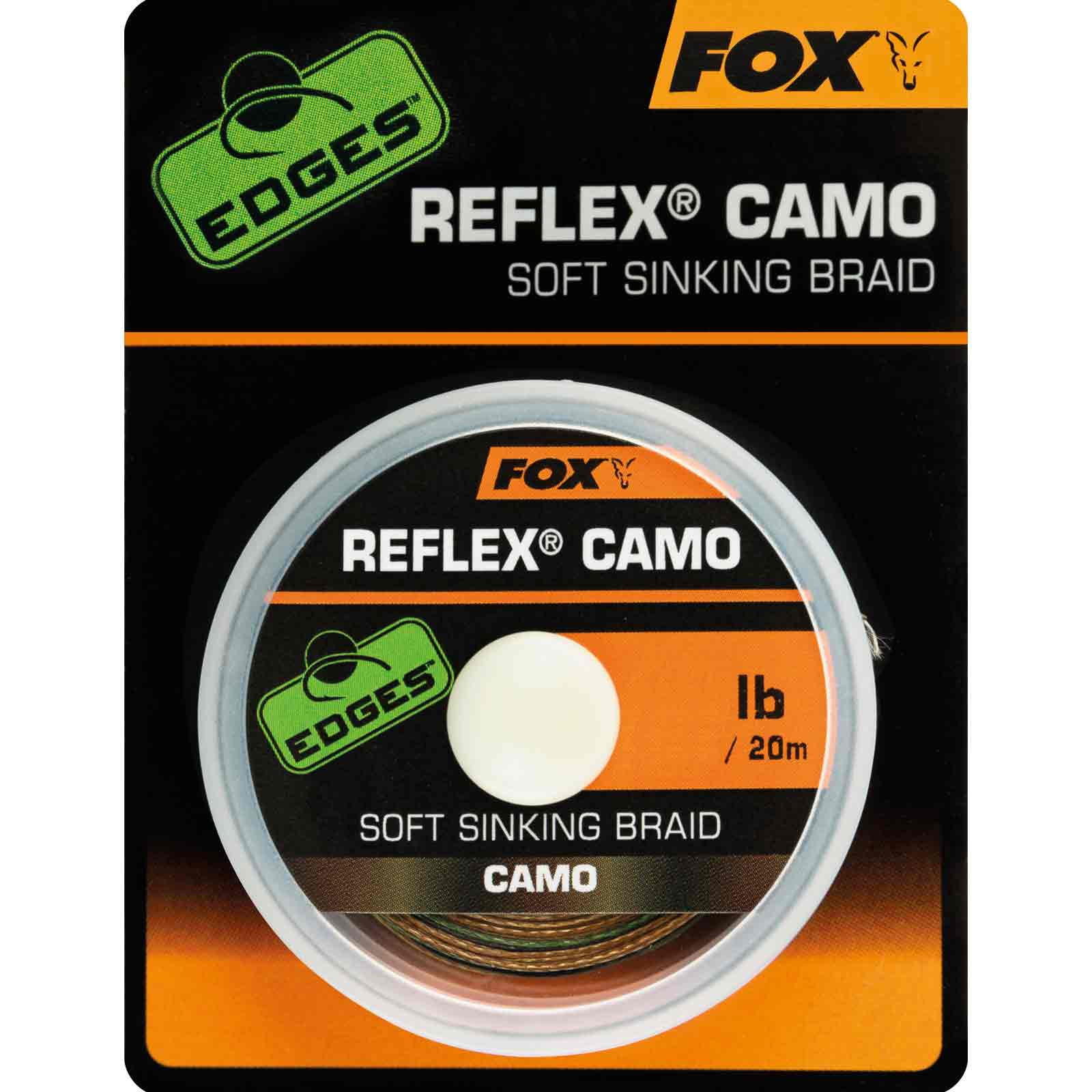 Fox Reflex Camo Soft Sinking Braid Vorfachmaterial