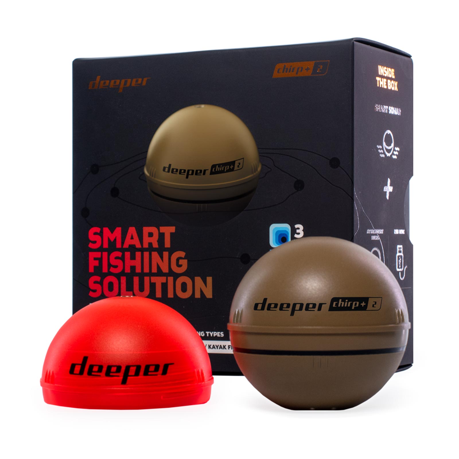 Deeper Chirp+2 Fishfinder Echolot