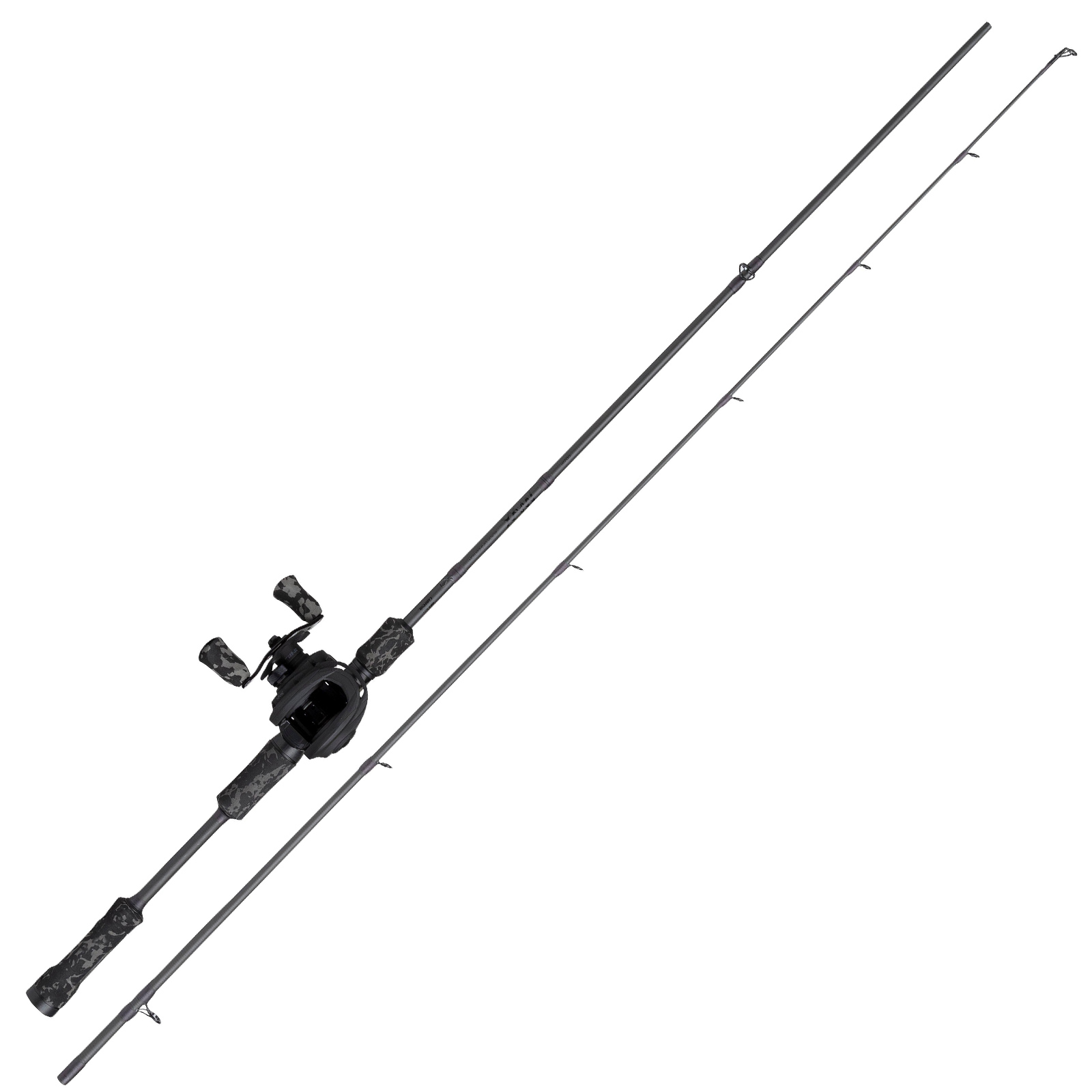 Abu Garcia MAX X BLACK OPS Casting Combo  Angelset Baitcast Rute & Rolle