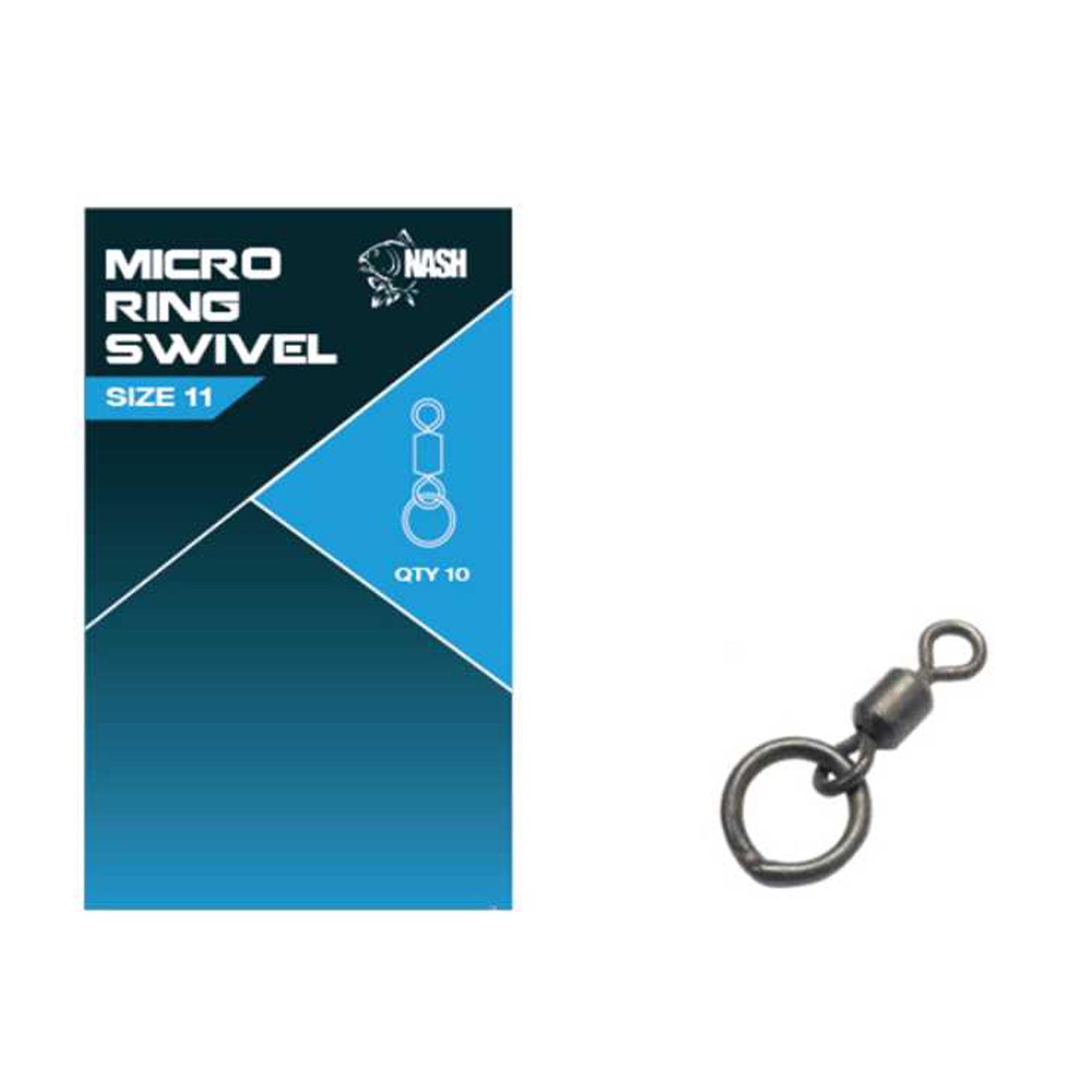 Nash Micro Ring Swivel Wirbel Karpfenangeln Zubehör