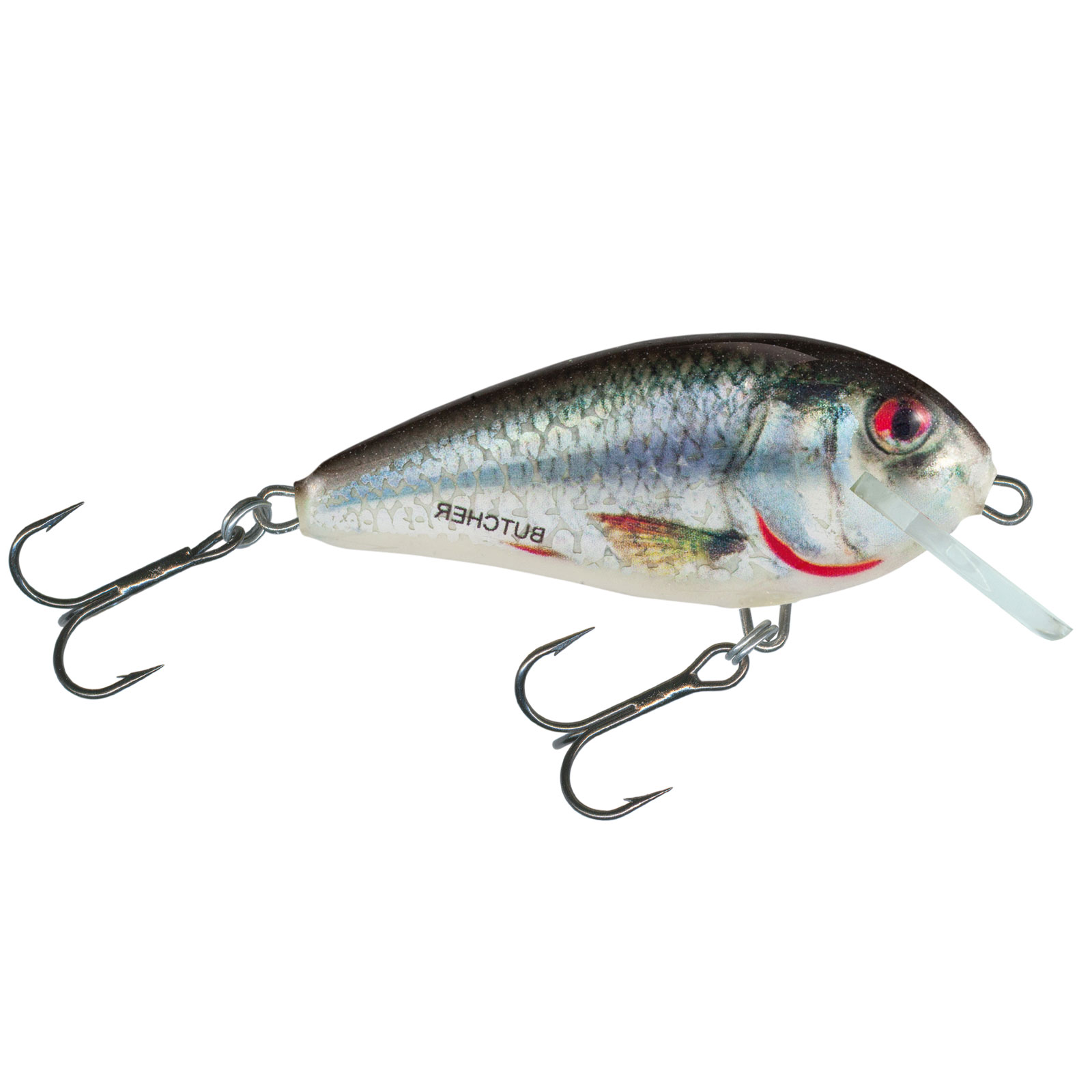 Salmo Butcher Sinking 5cm Holographic Real Dace Wobbler