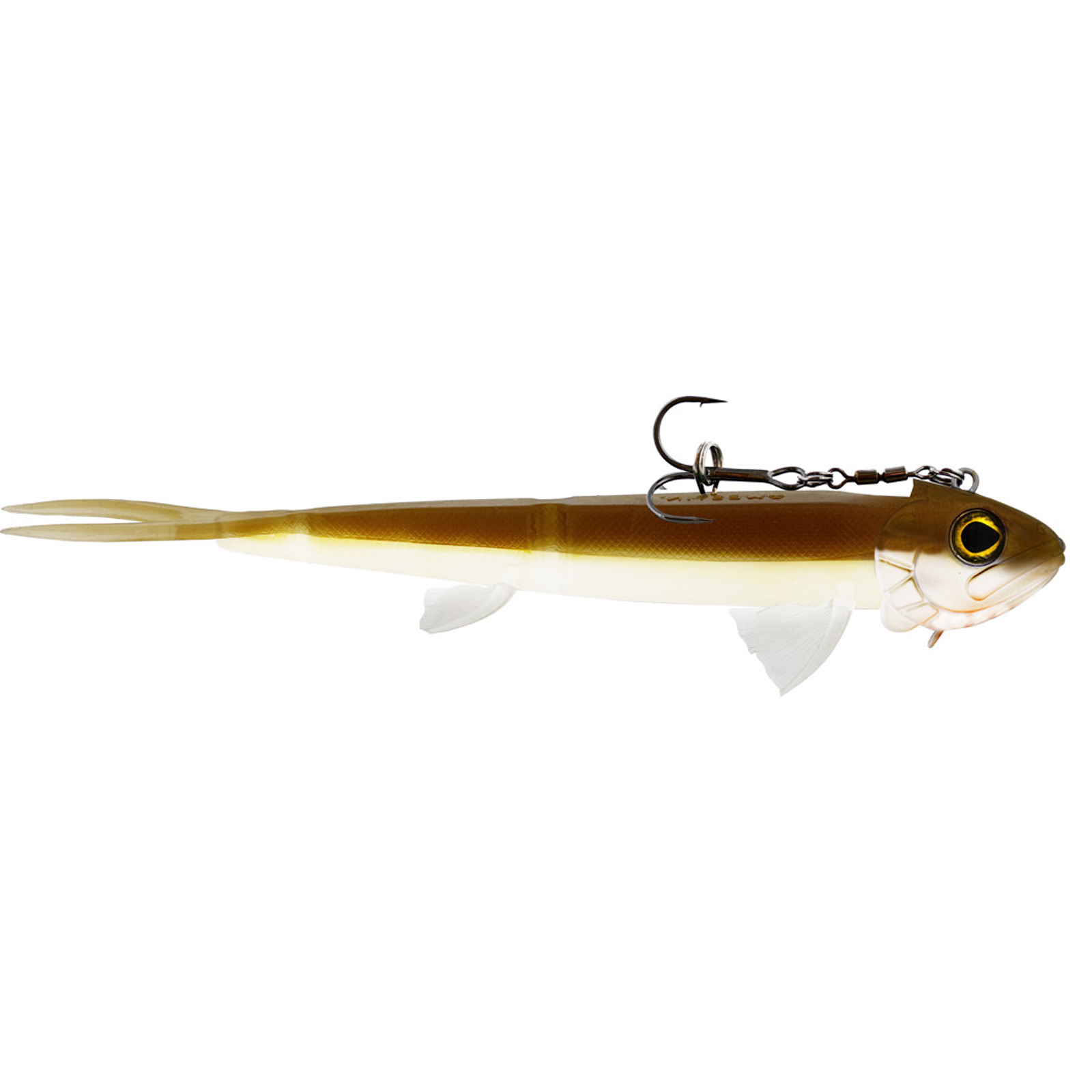 Westin Twinteez Pelagic V-Tail R'N'R Baitfish Ghost Vertikal-Gummifisch