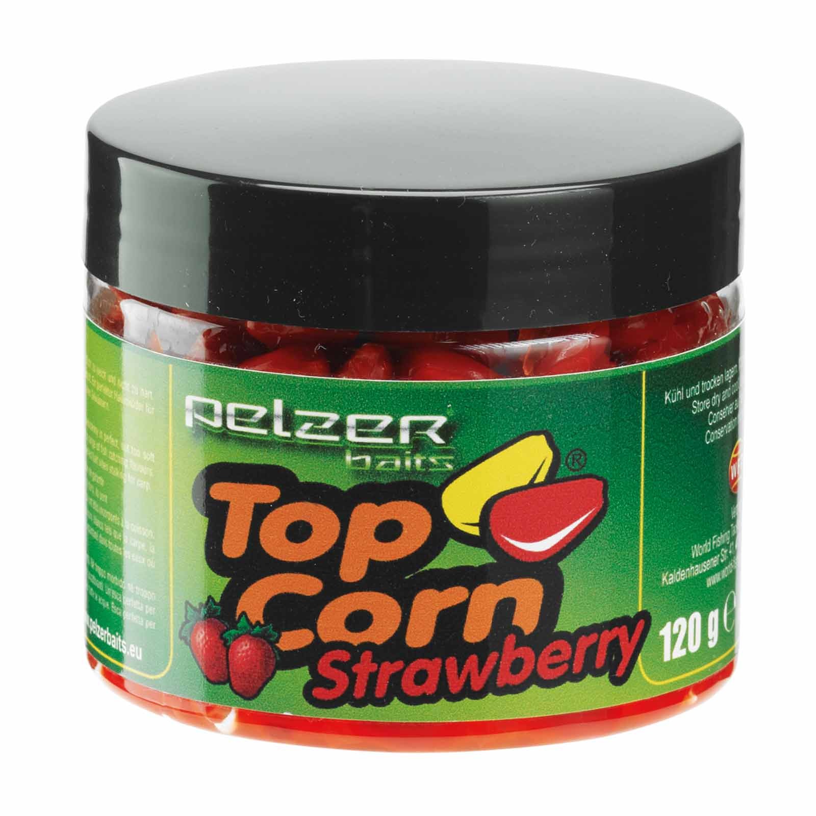 Pelzer Top Corn 120g Strawberry - rot