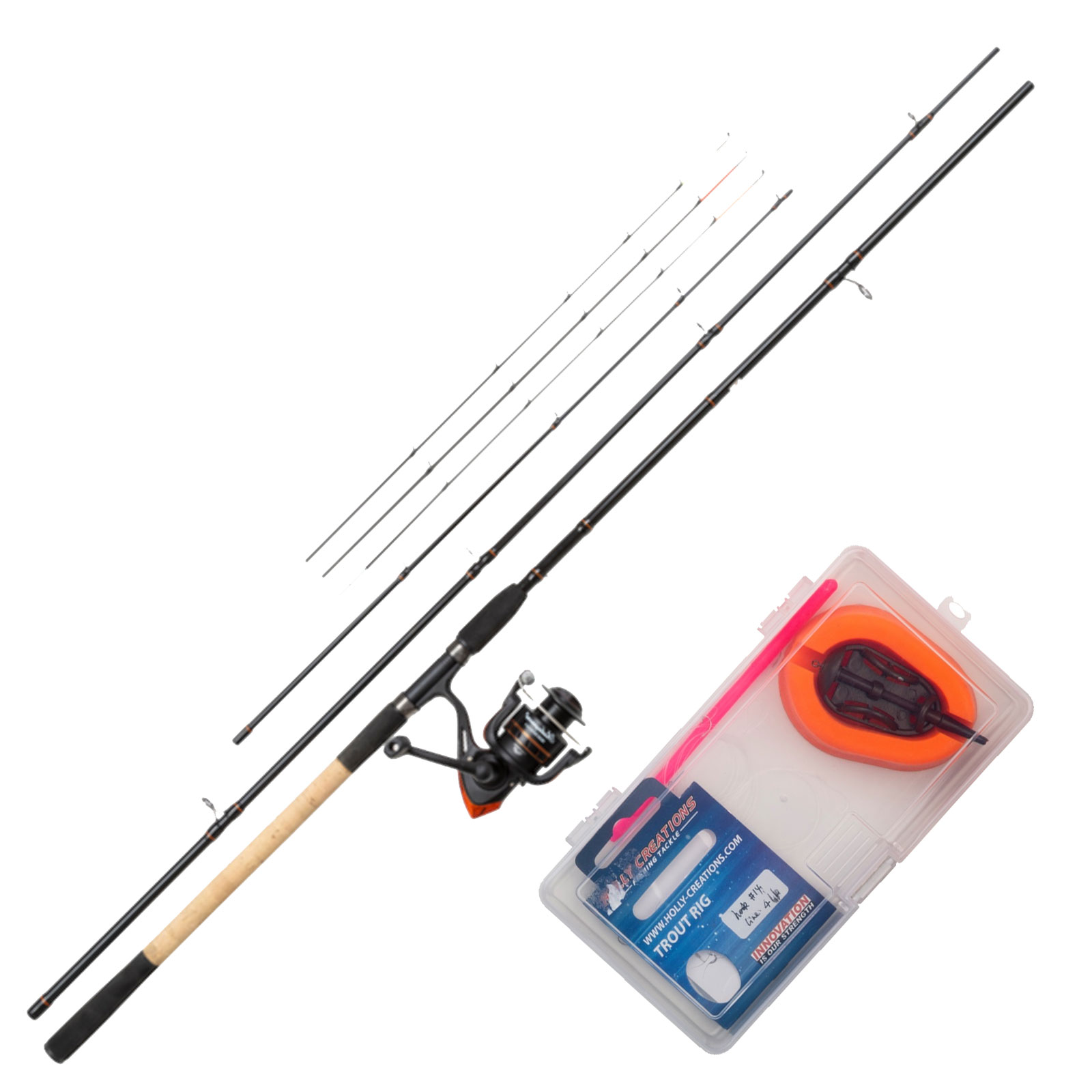 Shakespeare CBO Challenge XT 12ft 3,60m 40-80g +Rolle Method Feeder Angelcombo