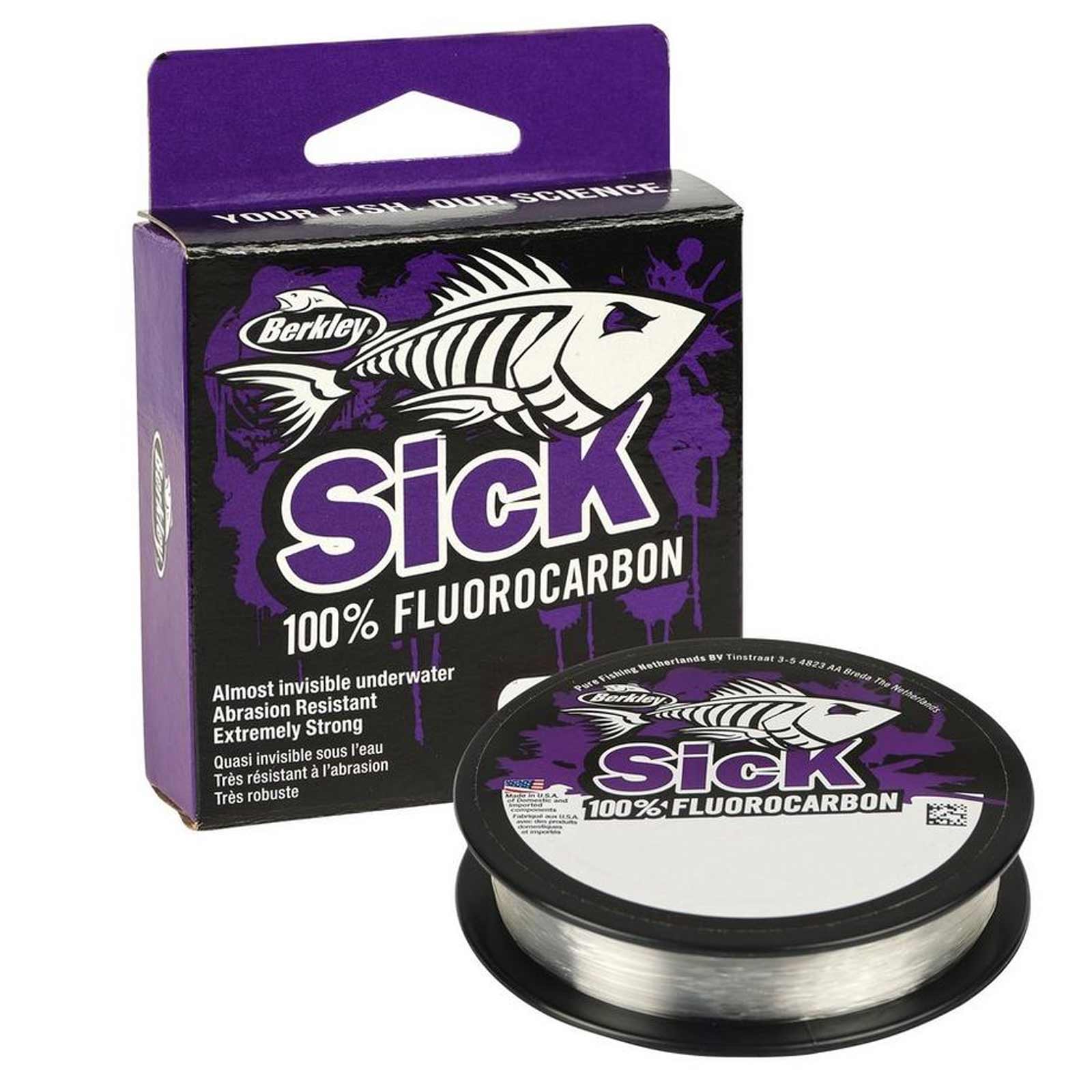 Berkley Sick Fluorocarbon Leader Clear 50m Vorfachmaterial