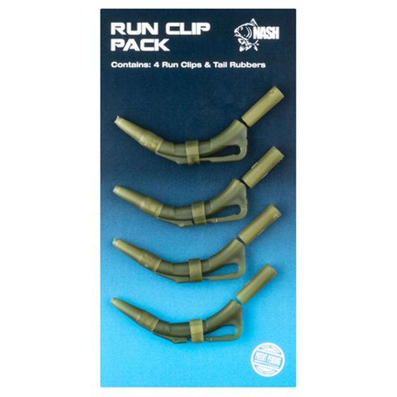 Nash Run Lead Clip Pack Karpfenzubehör