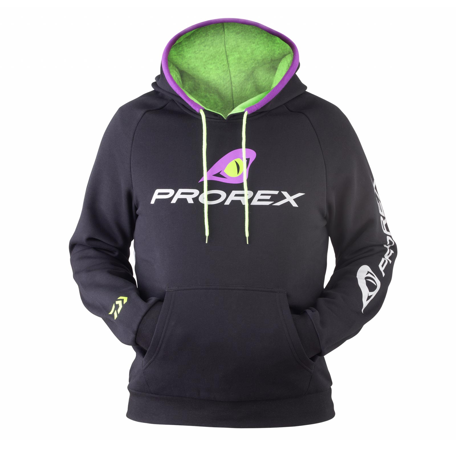 Daiwa Prorex Hoodie schwarz Kapuzenpullover