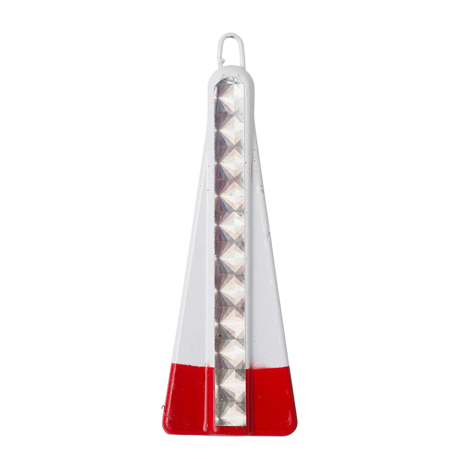 Kinetic Herring Sinker Red/White - Heringsgewicht bleifrei