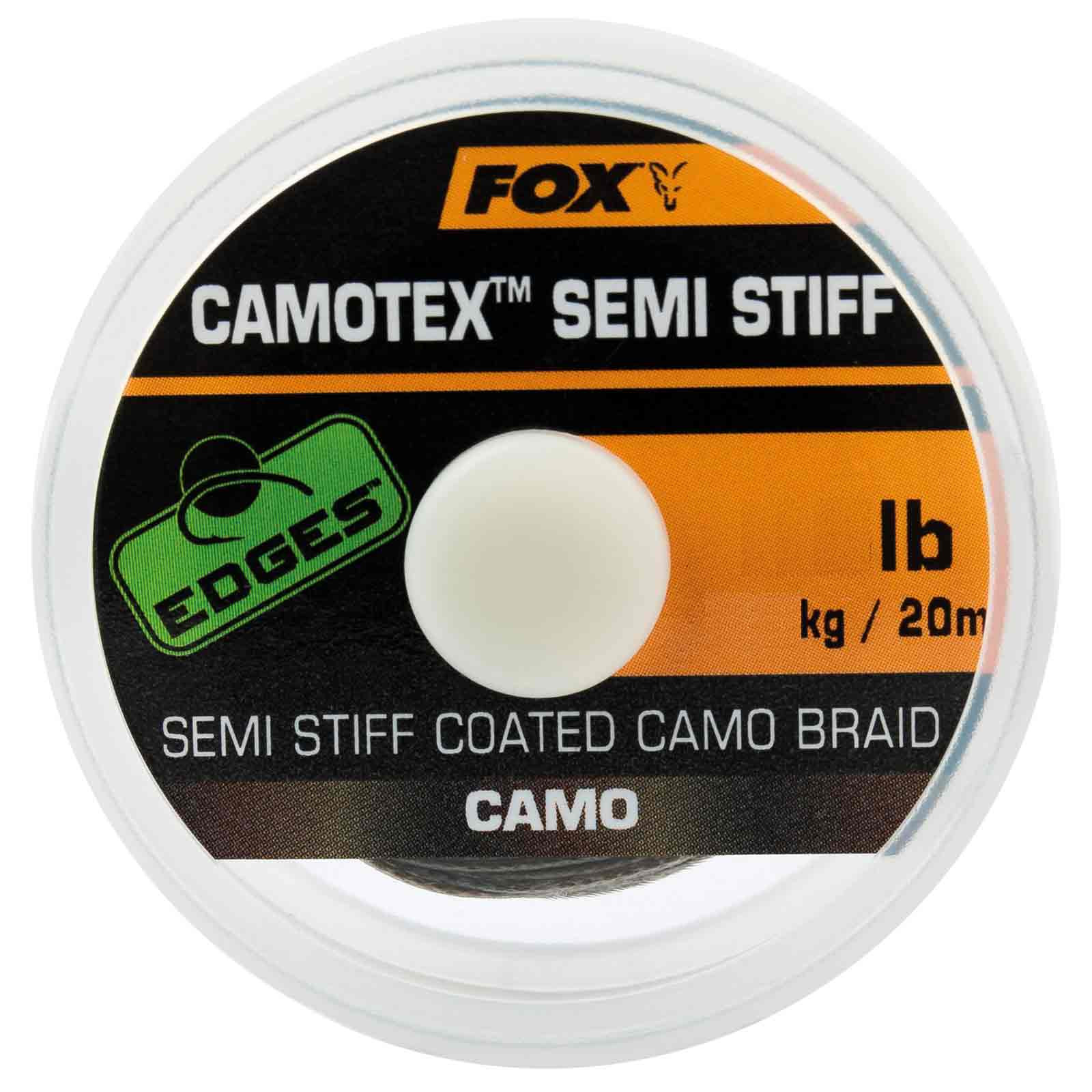 Fox Camotex Semi Stiff Coated Camo Braid Vorfachmaterial