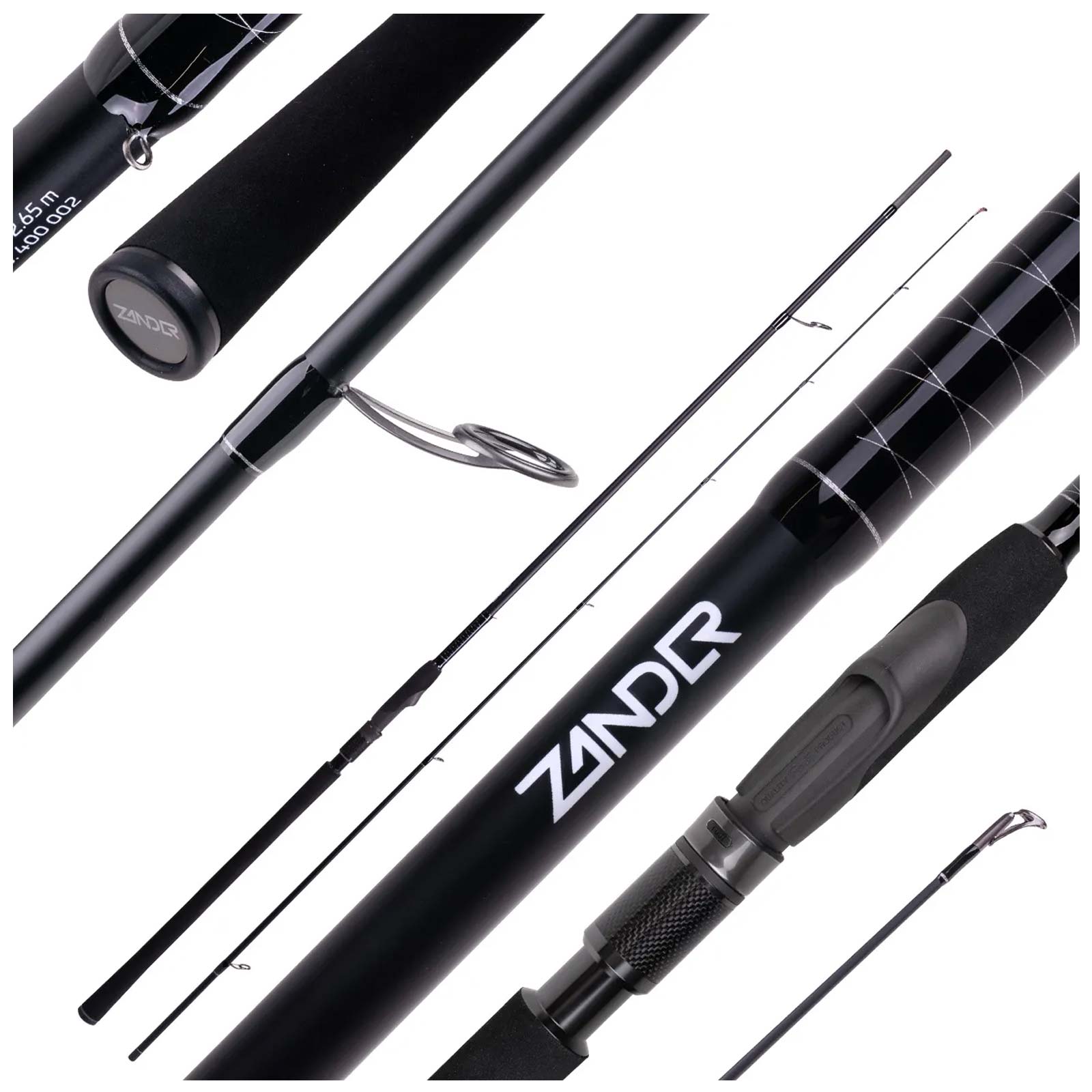 Zeck ZANDER Wumme 2,65m 10-90g Spinnrute Detail