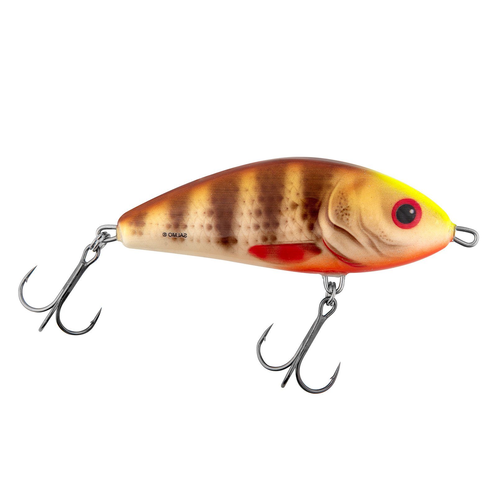 Salmo Fatso F Spotted Brown Perch Jerkbait