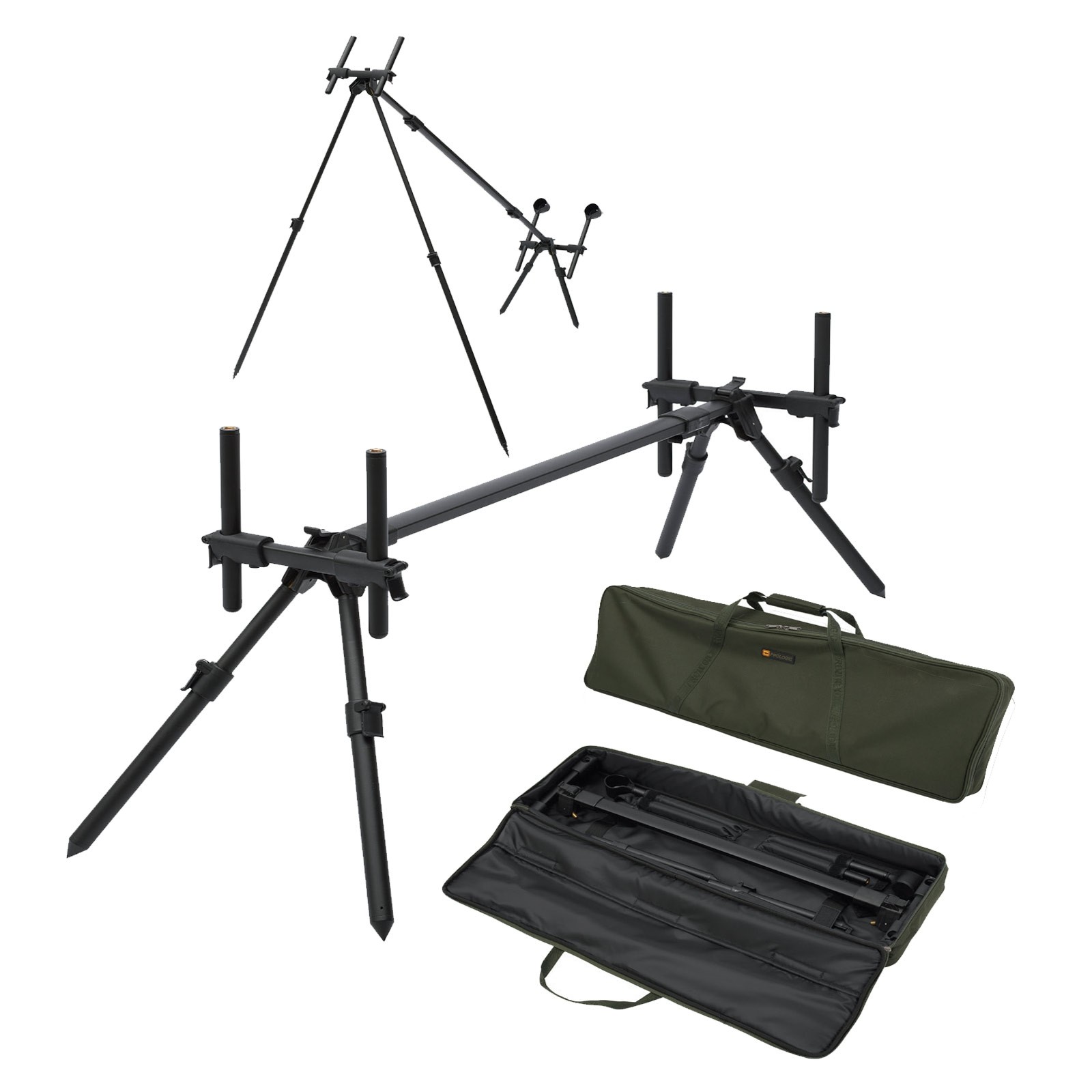 Prologic Rod Multi Pod & Carry Case Twin Sky 2 Rutenhalter