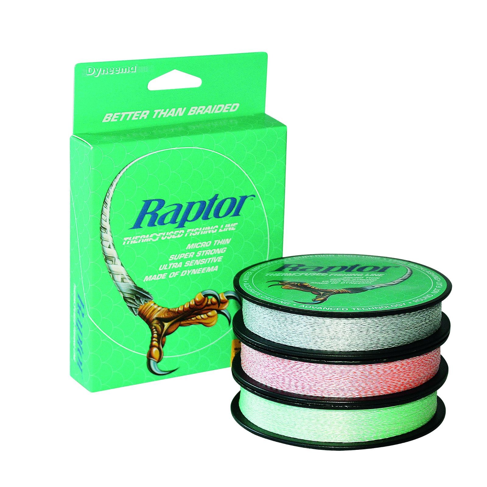 Raptor Thermofused Line 115m Grün Geflochtene Angelschnur