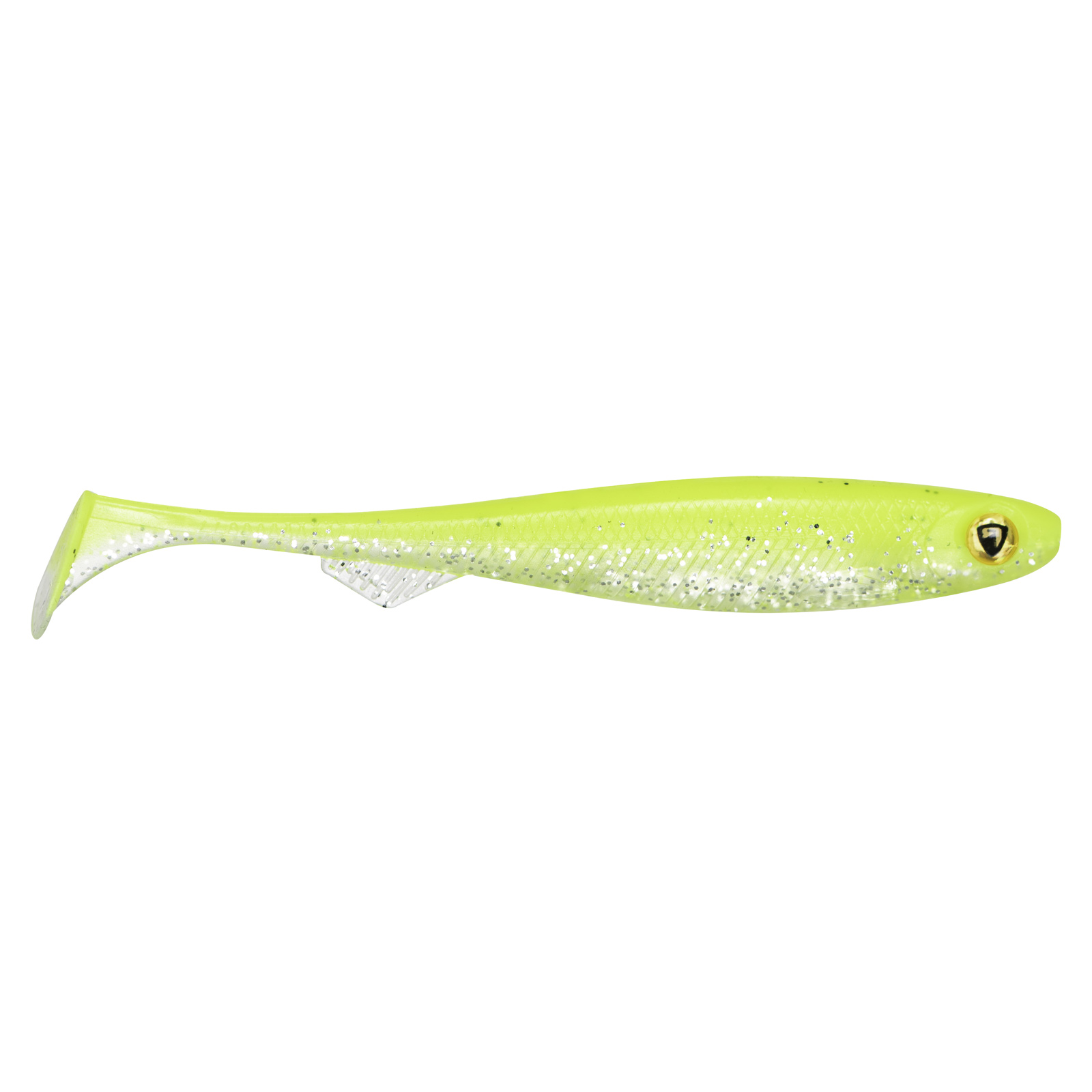 Fox Rage Slick Shad UV Chartreuse Ayu Gummifisch