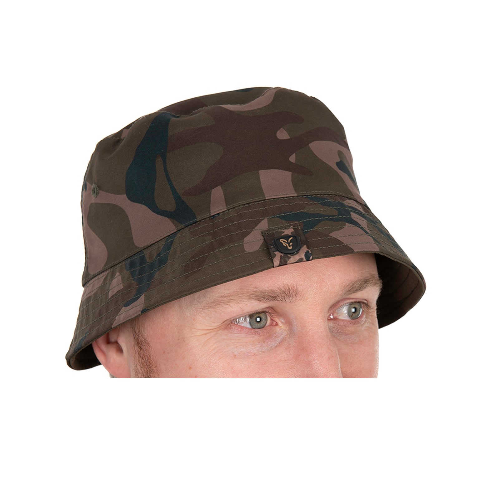 Fox Camo Reversible bucket hat Mütze Detail