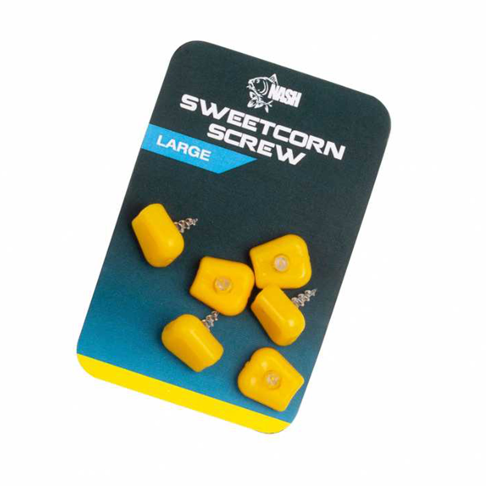 Nash Sweetcorn Screw Large Karpfenangeln Zubehör