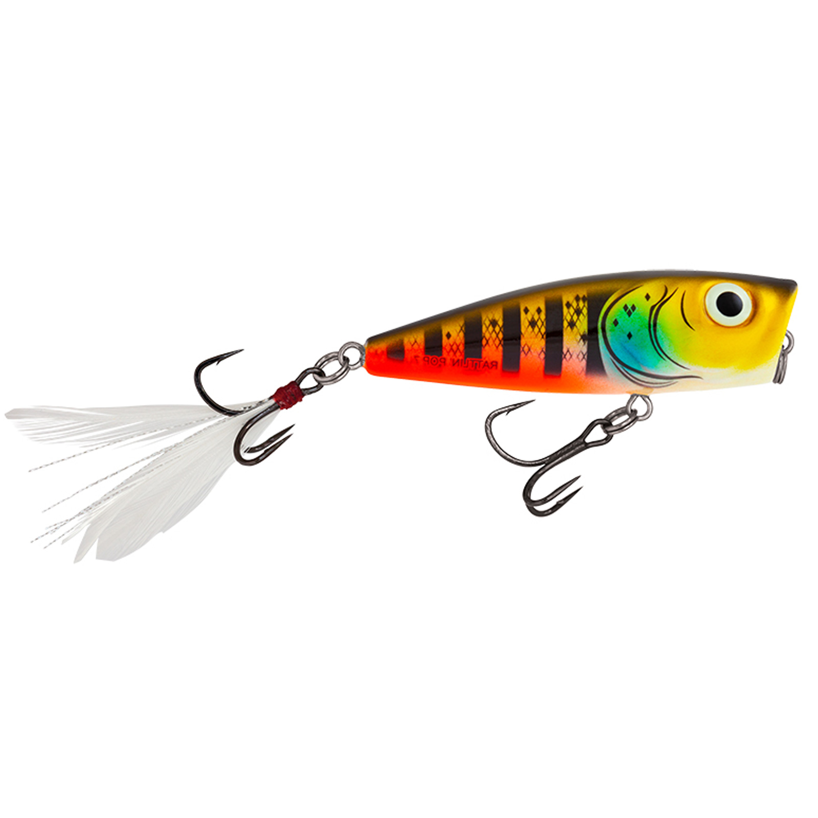 Salmo Rattlin pop 7cm Hot Gill Popper