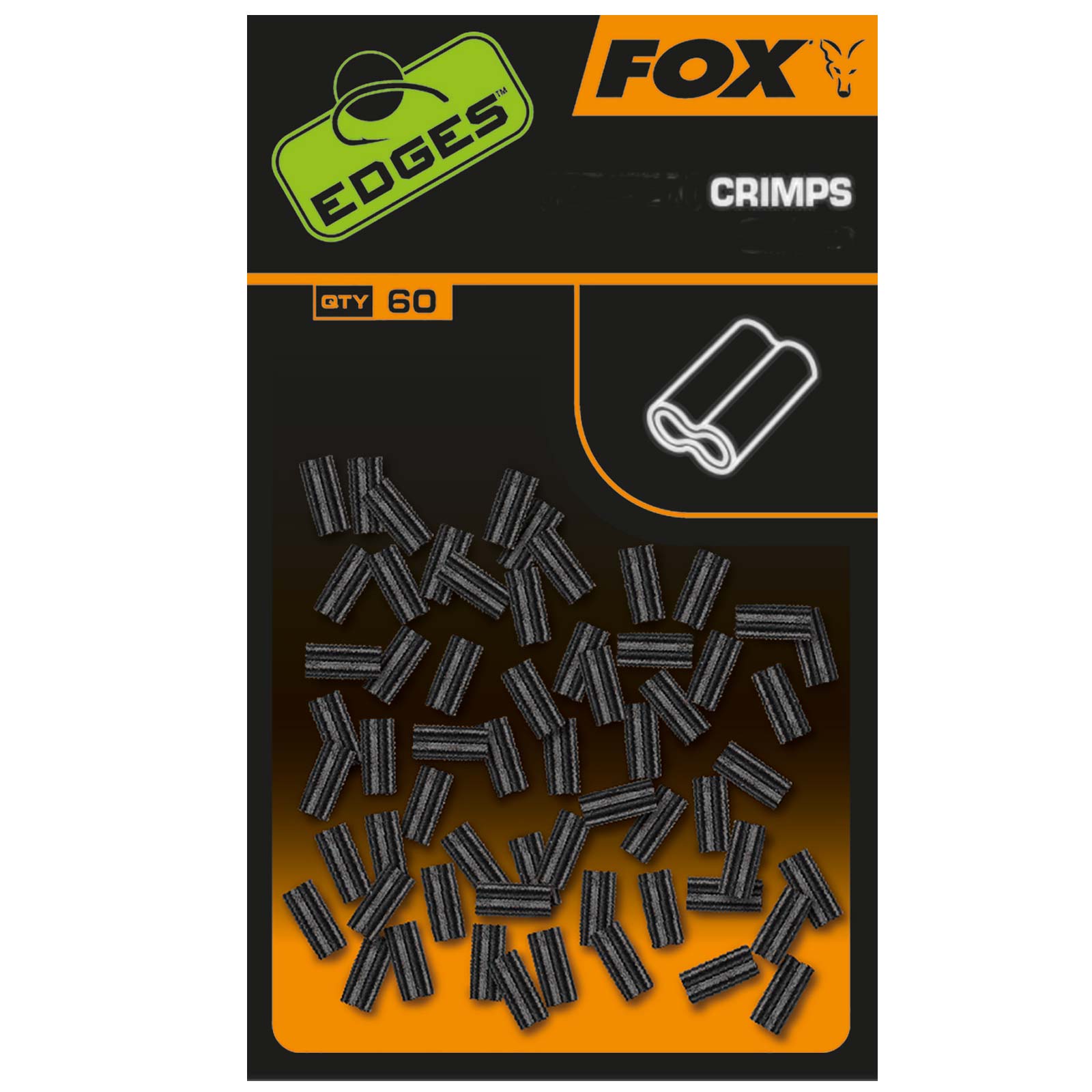 Fox Edges Crimps Medium 0.7mm X60 Klemmhülsen