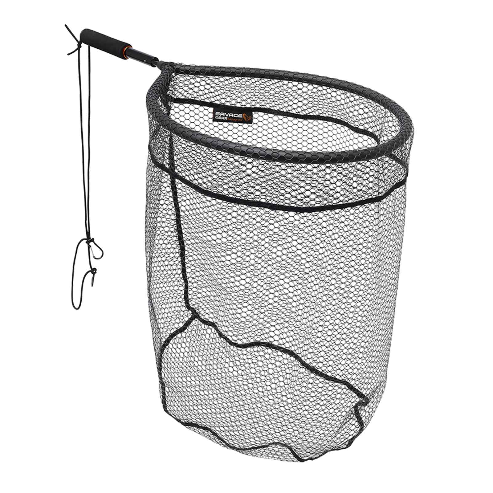 Savage Gear Pro Finezze Net With Scale 5kg 44X50X42cm 20cm Kescher mit Waage