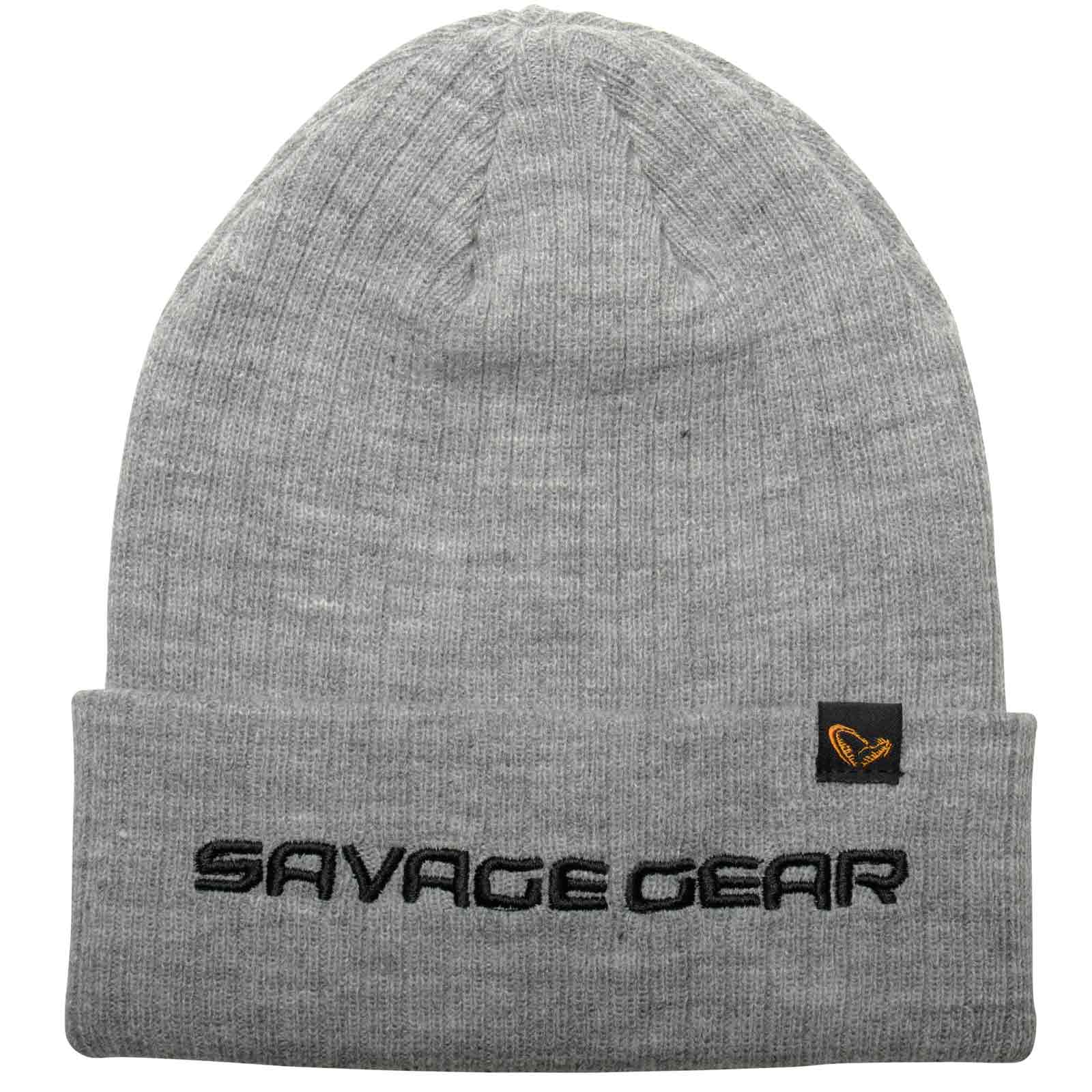 Savage Gear FOLD-UP BEANIE Grey Melange Mütze