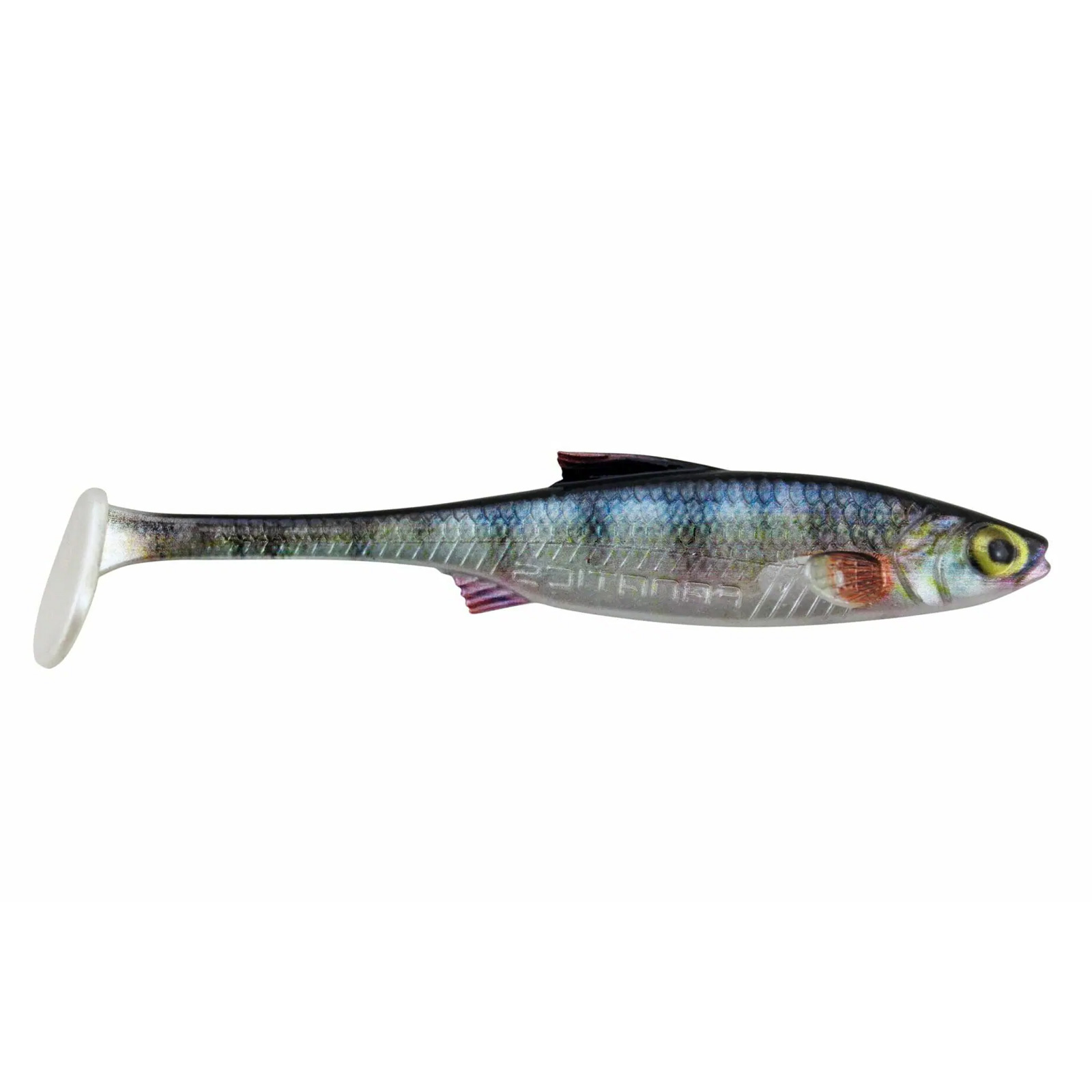 Stucki Real Rider Paddle Tail Perch Silver Gummifisch