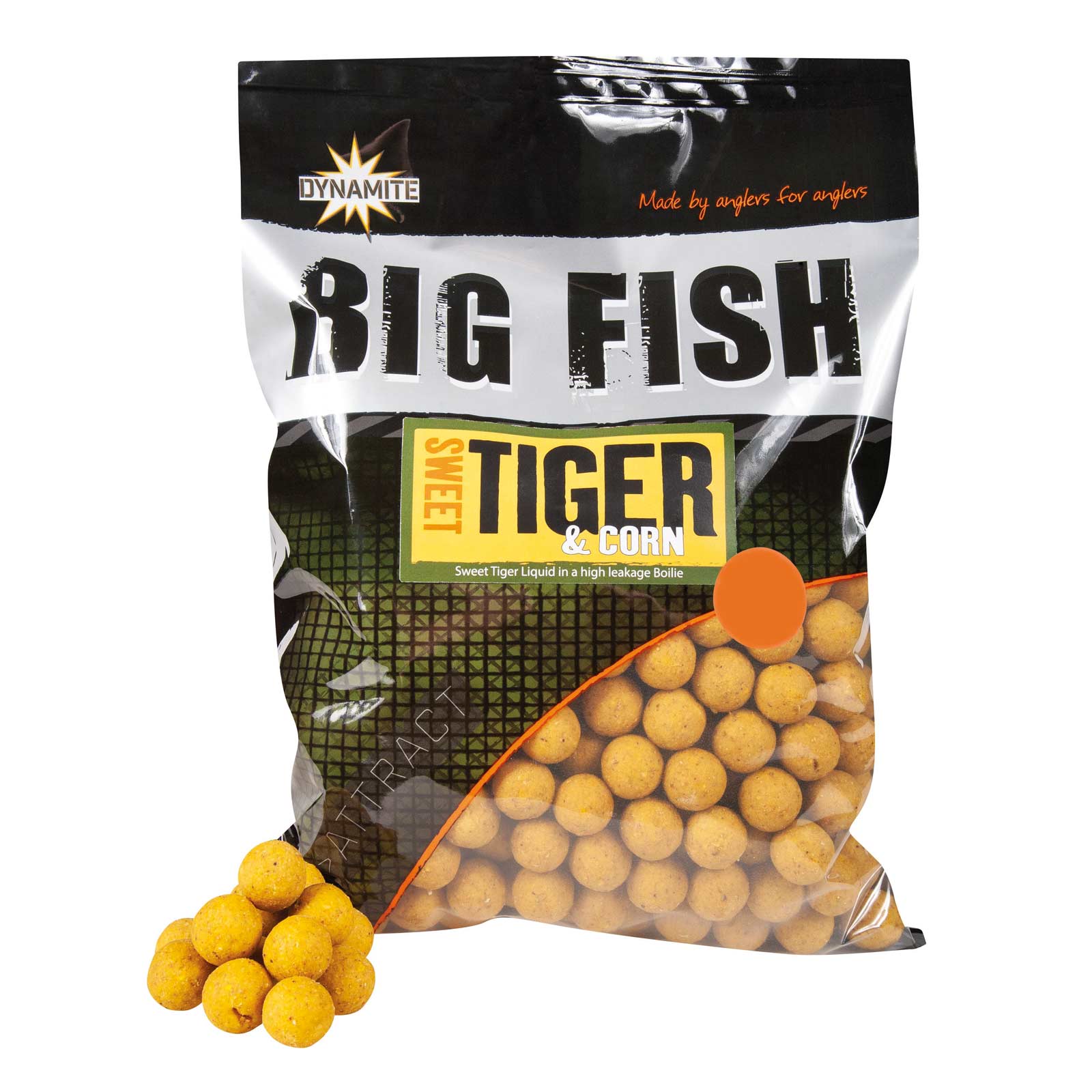 Dynamite Big Fish Sweet Tiger & Corn Boilies