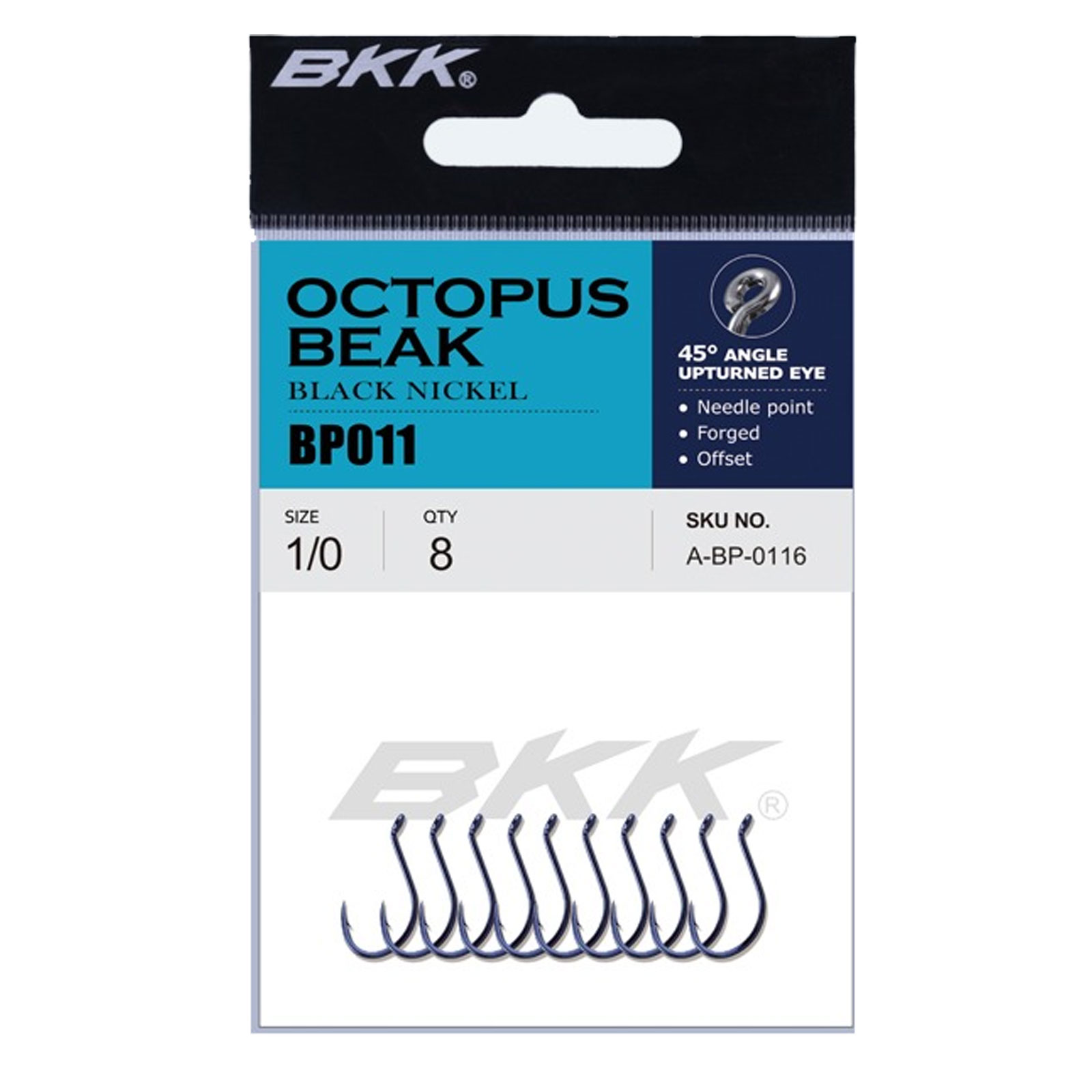 BKK Octopus Beak Einzelhaken Packung