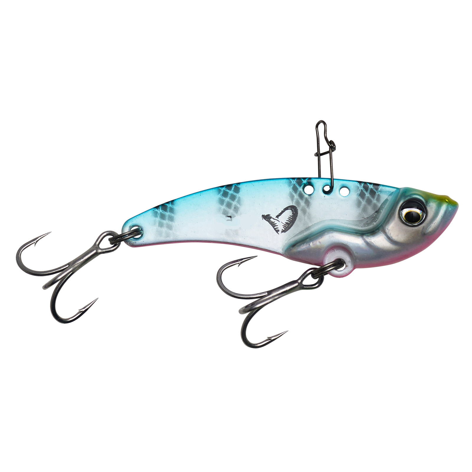 SavageGear VIB Blade Blue Pink Stripes Spinnköder