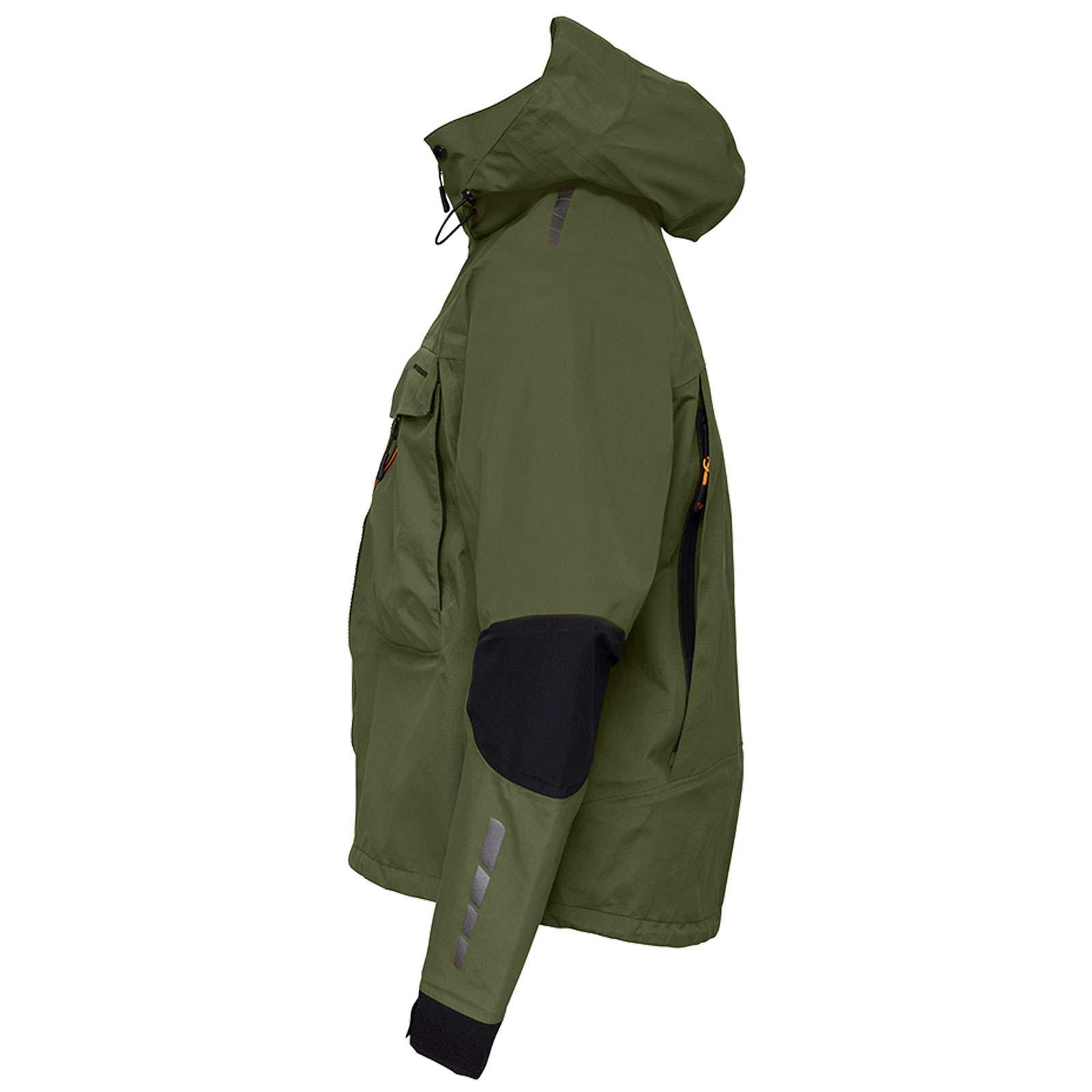 Savage Gear SG4 Wading Jacket Olive Green Watjacke Detail1