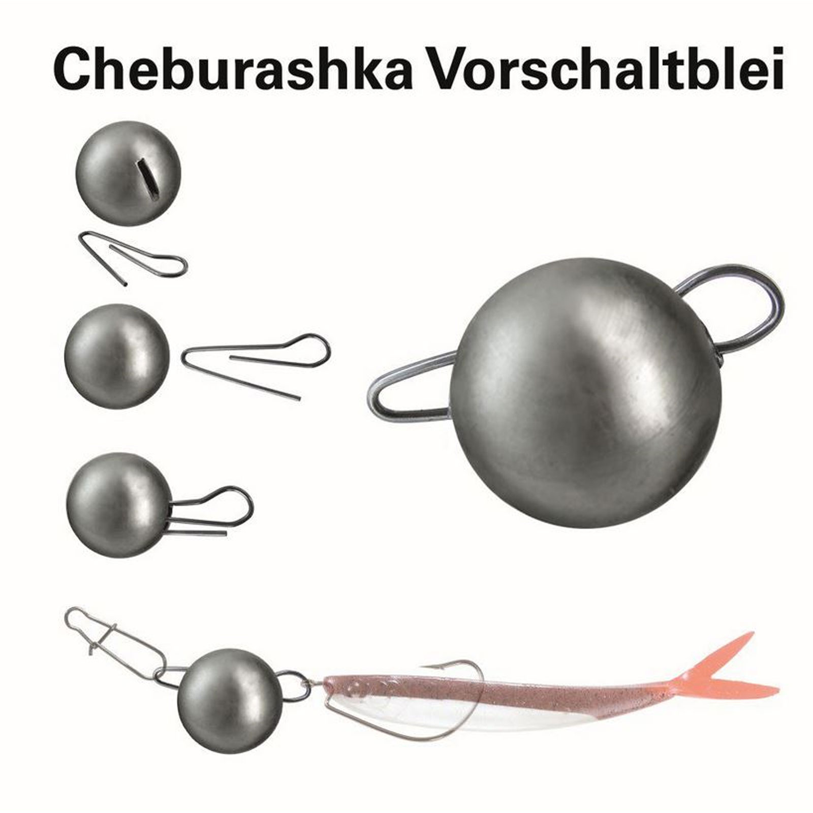 Jenzi Tungsten Cheburashka Grau Bleikopf-System Detail 1