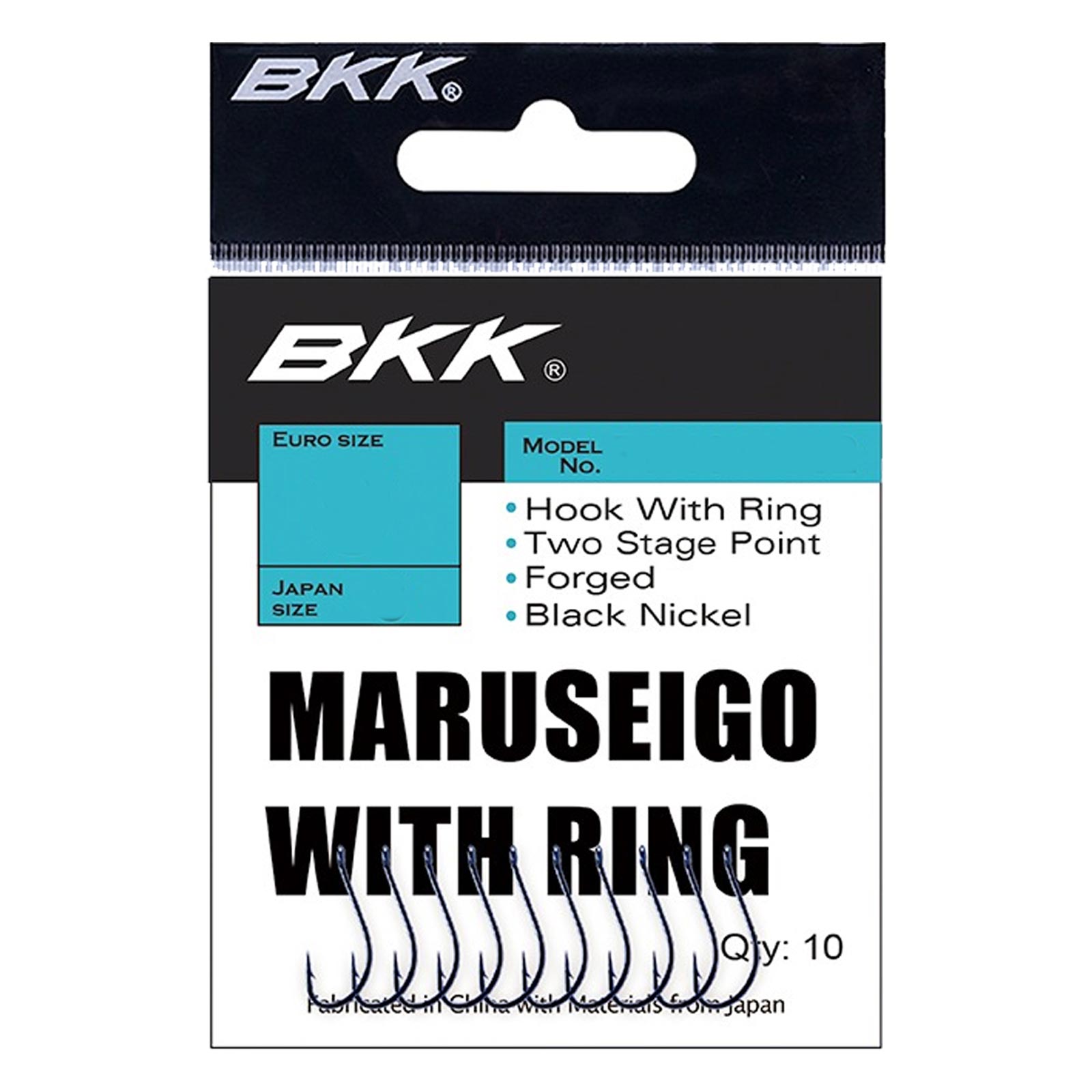 BKK Maruseigo-R Diamond Einzelhaken für Zander Pack