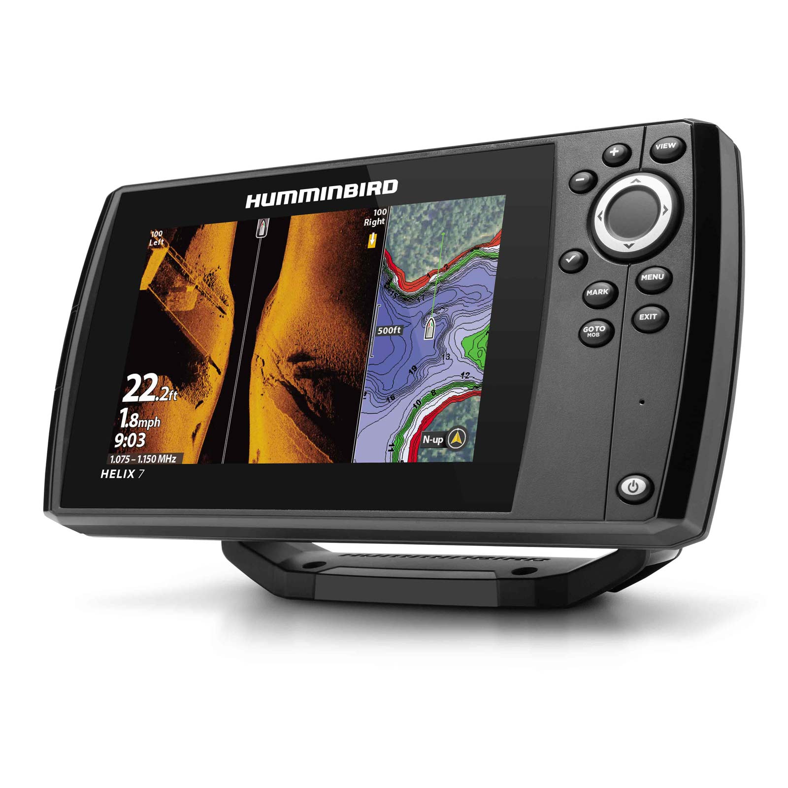 Humminbird Helix 7 Chirp GPS Mega SI G4 Side Imaging GPS Kartenplotter Echolot - Komplett mit Geber 3