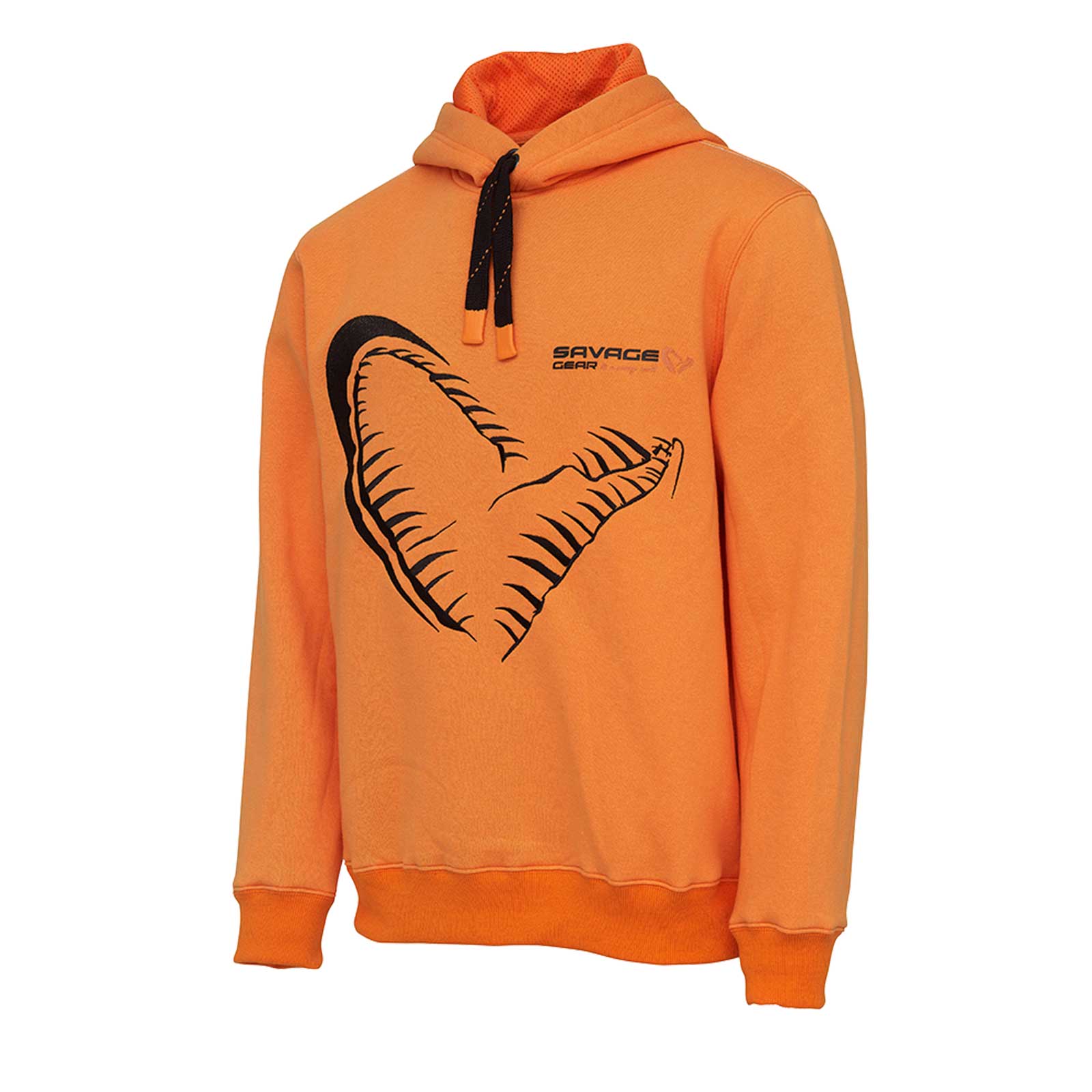 Savage Gear Mega Jaw Hoodie Sun Orange Kapuzen-Pullover