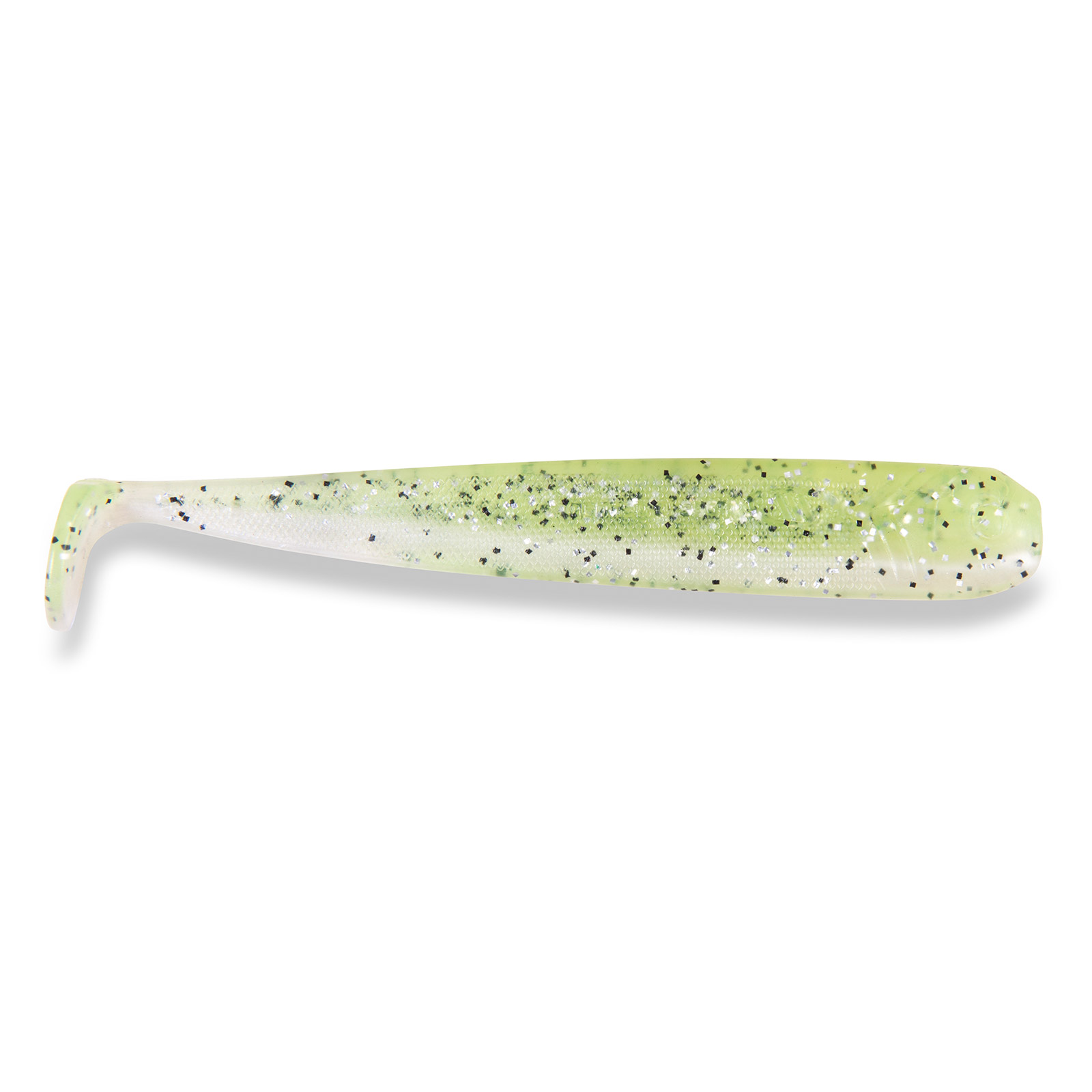 Sänger Iron Claw Moby Long Shad 2.0 11,5cm Gummifisch Salt n Pepper