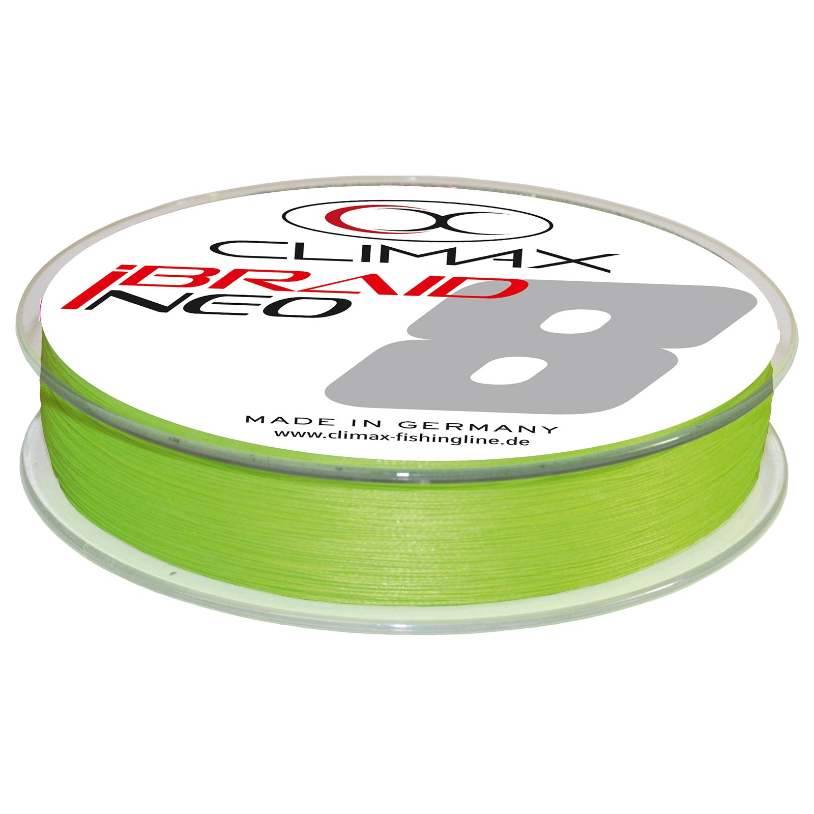 Climax iBraid NEO fluo-chartreuse Geflochtene Angelschnur