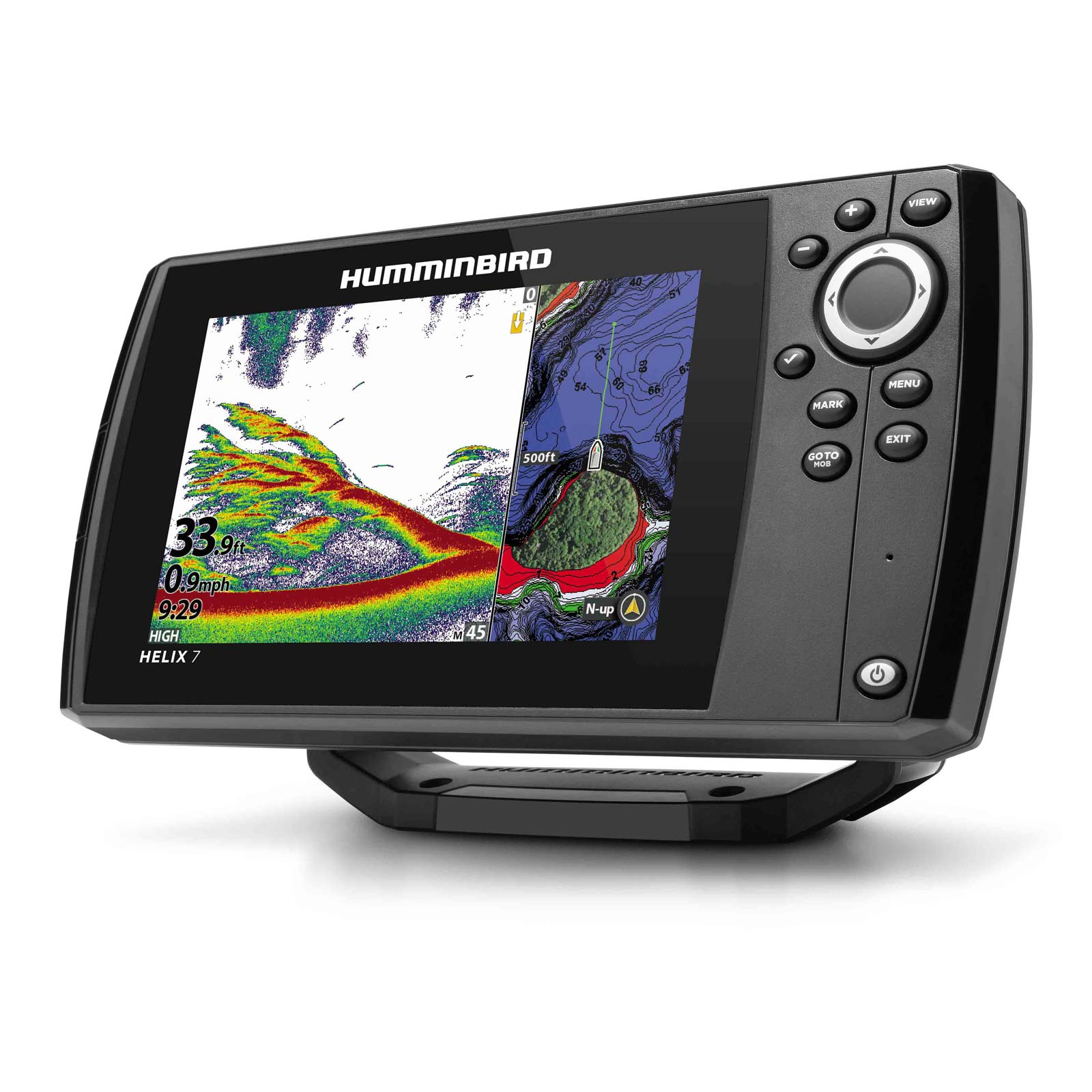 Humminbird Helix 7 Chirp GPS G4 GPS Kartenplotter Echolot - Komplett mit Geber 2