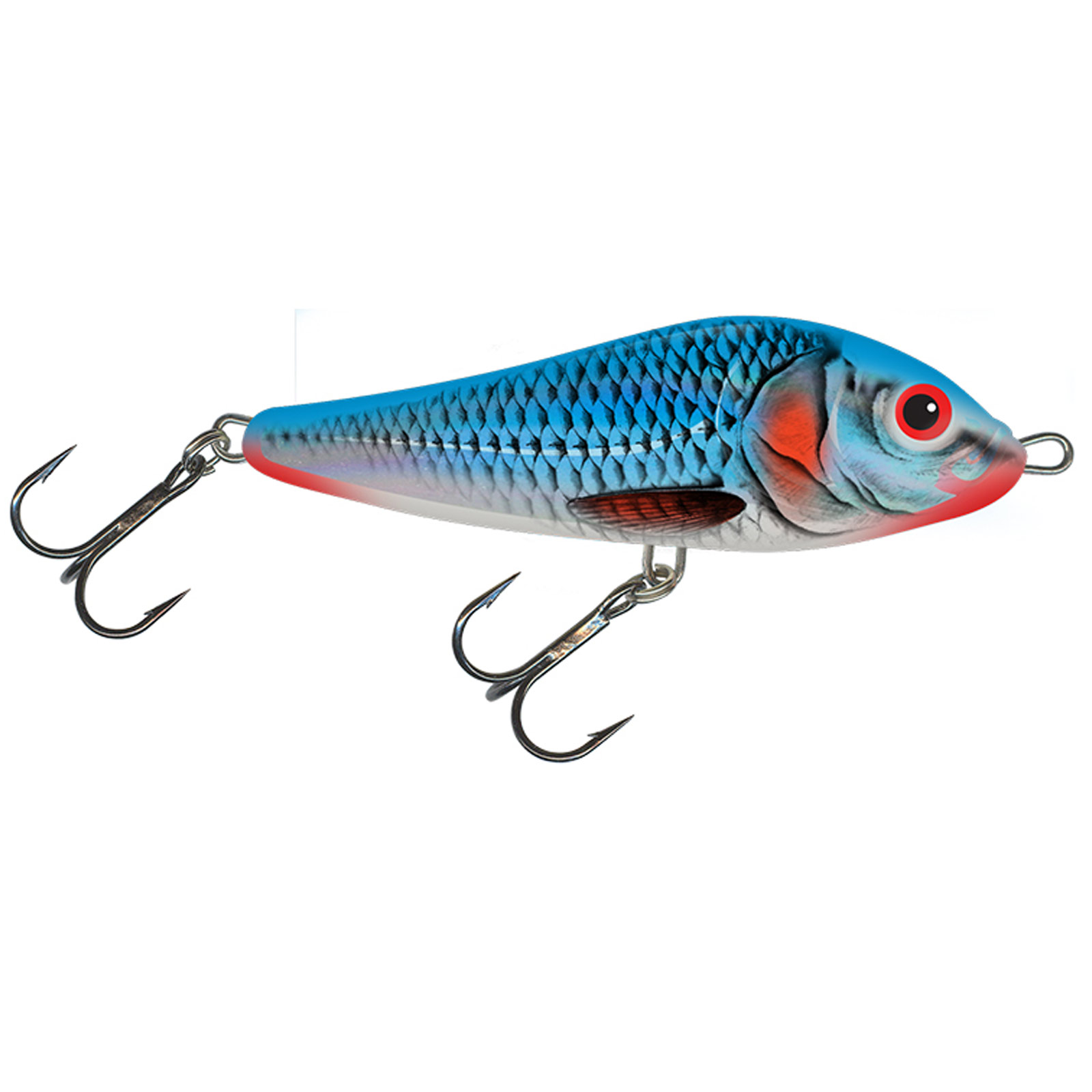 Salmo Rattlin Slider Sinking Bleeding Blue Shad Jerkbait