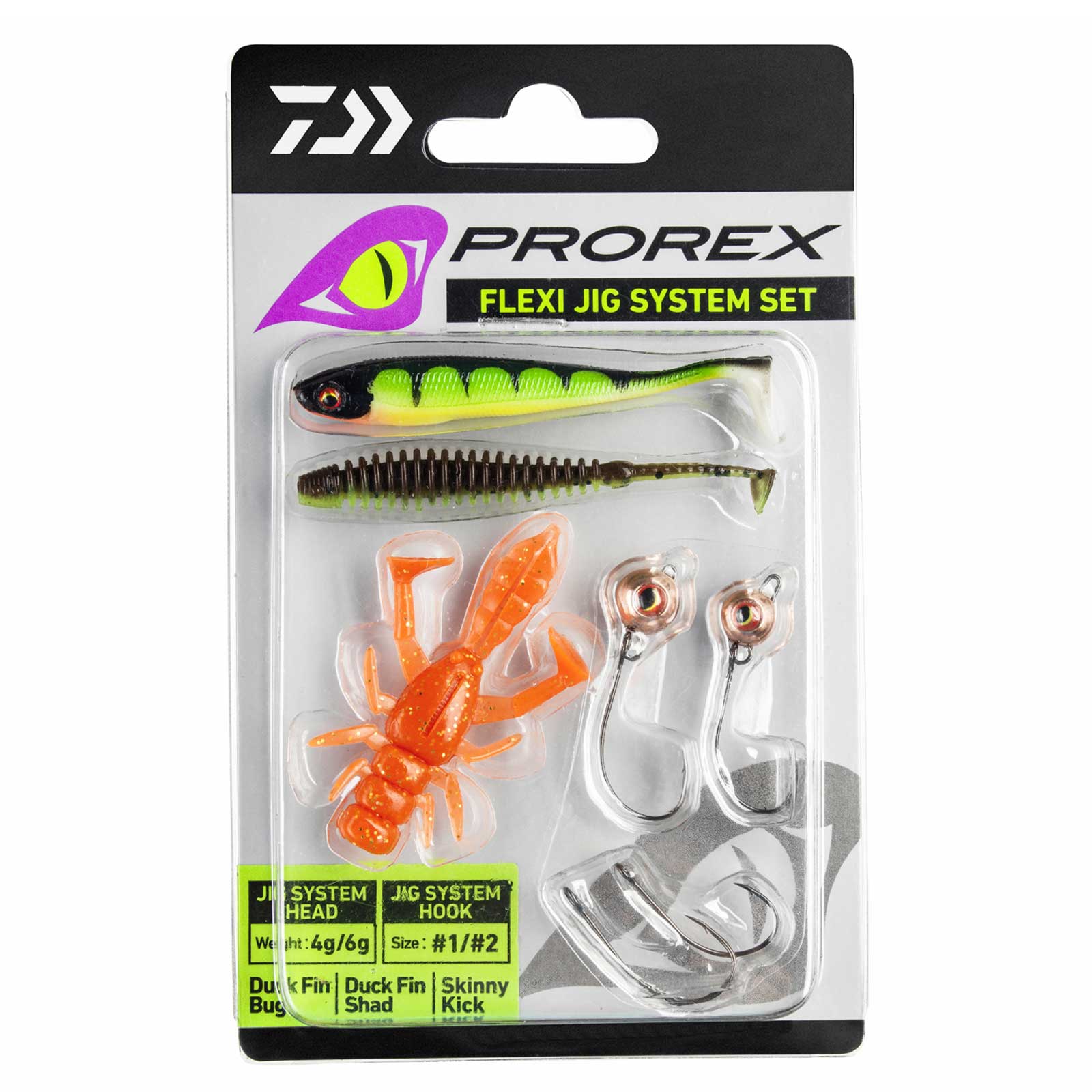 Daiwa Prorex TG Flex Jig System Set Komplettset