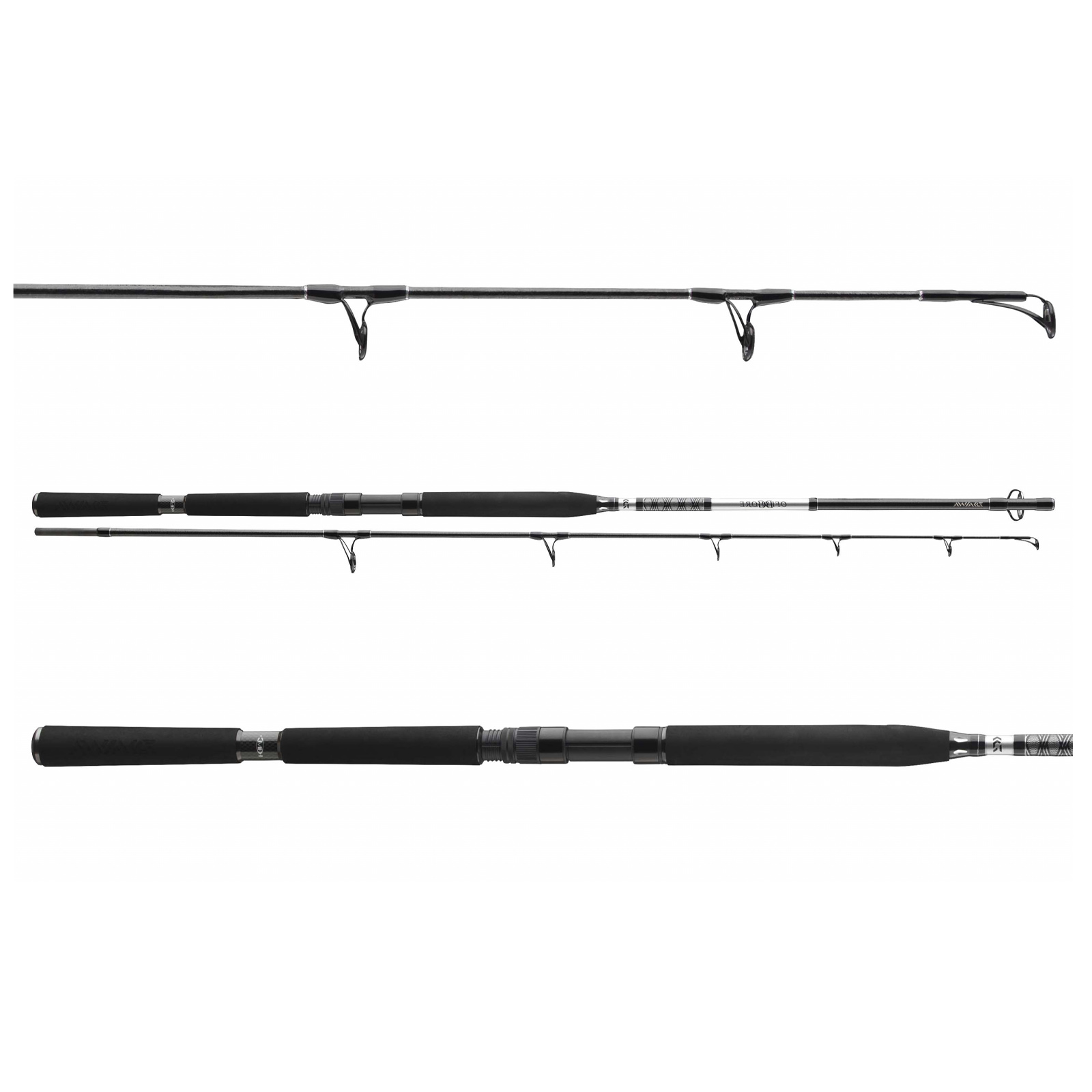 Daiwa BG Popper 2,30m 40-150g Meeres-Spinnrute Detail